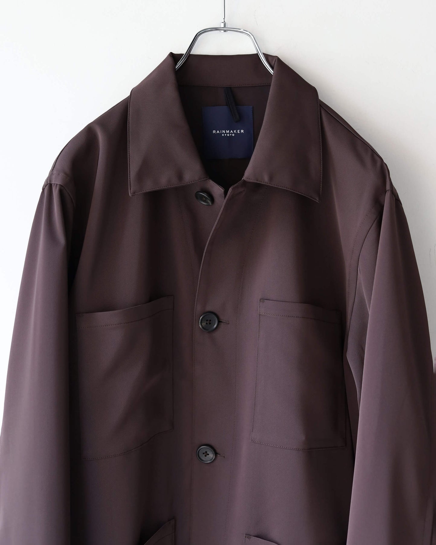 SUPPLE WORK SHIRT "BROWN"