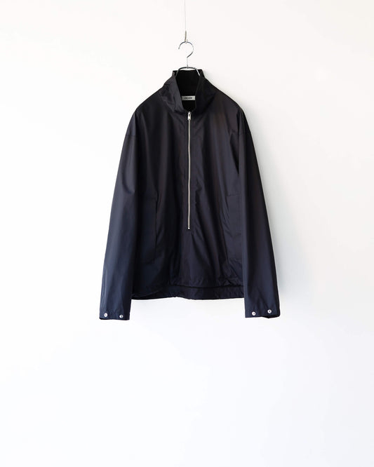 QUARTER ZIP-3LW "Black"