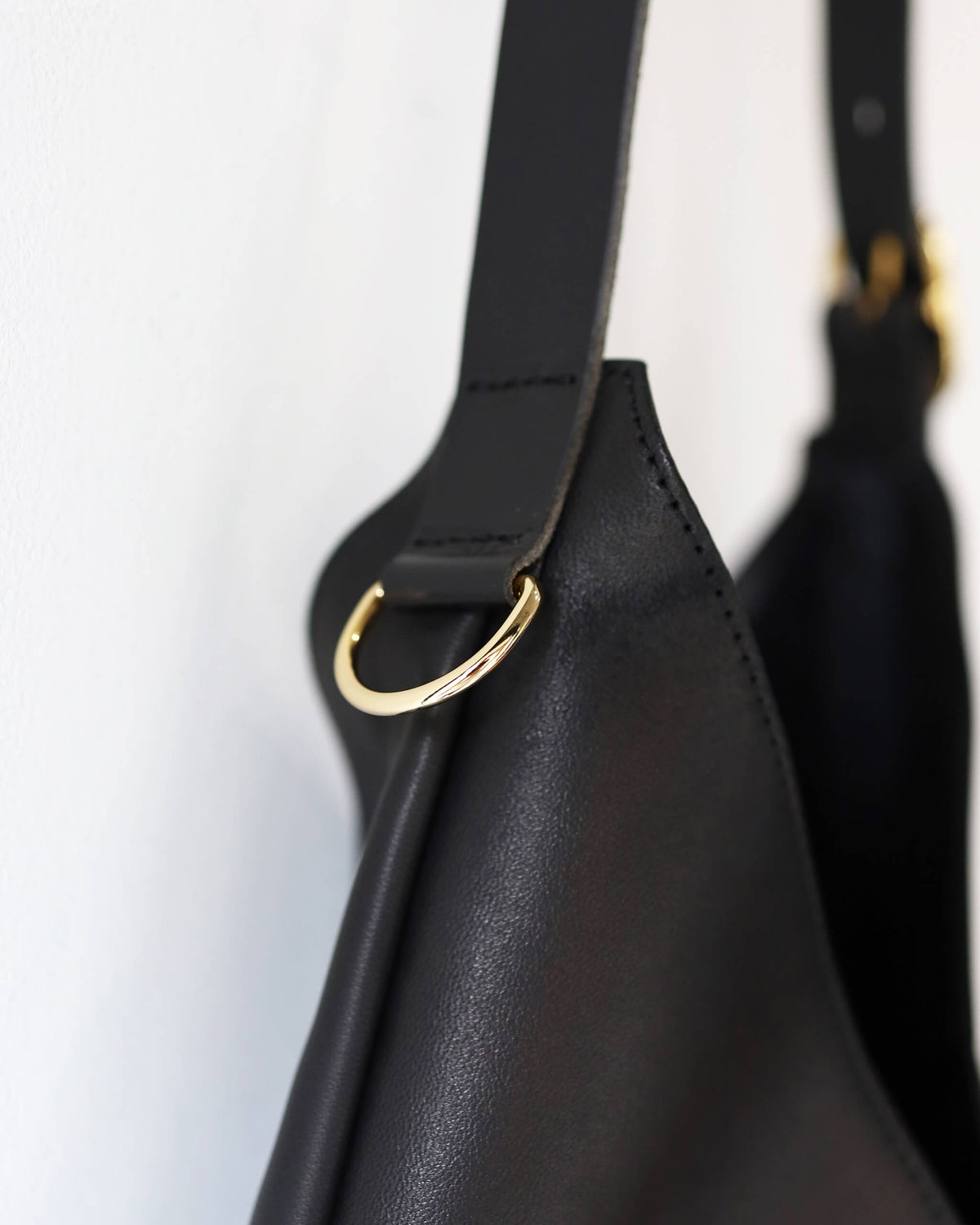 Hobo Bag - Horse Wax "Black"