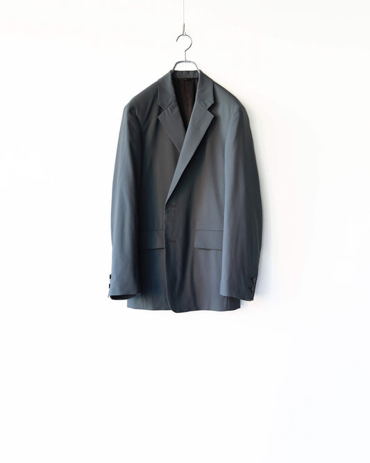 SPORTS COAT ORGANIC WOOL 2/80 TROPICAL "CHARCOAL"