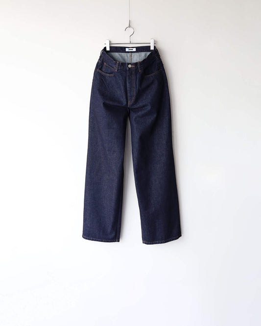 DENIM PANTS WIDE "INDIGO"