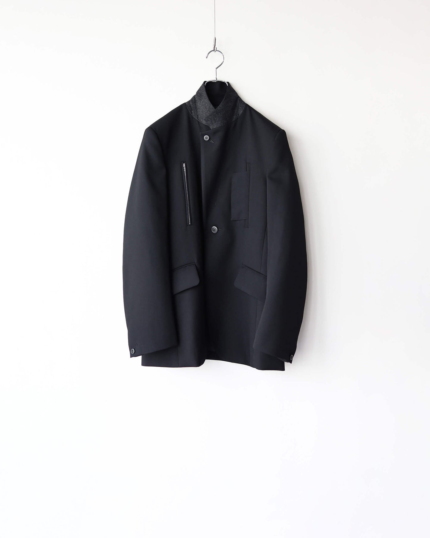 SUITING DEACON JACKET "Bk"