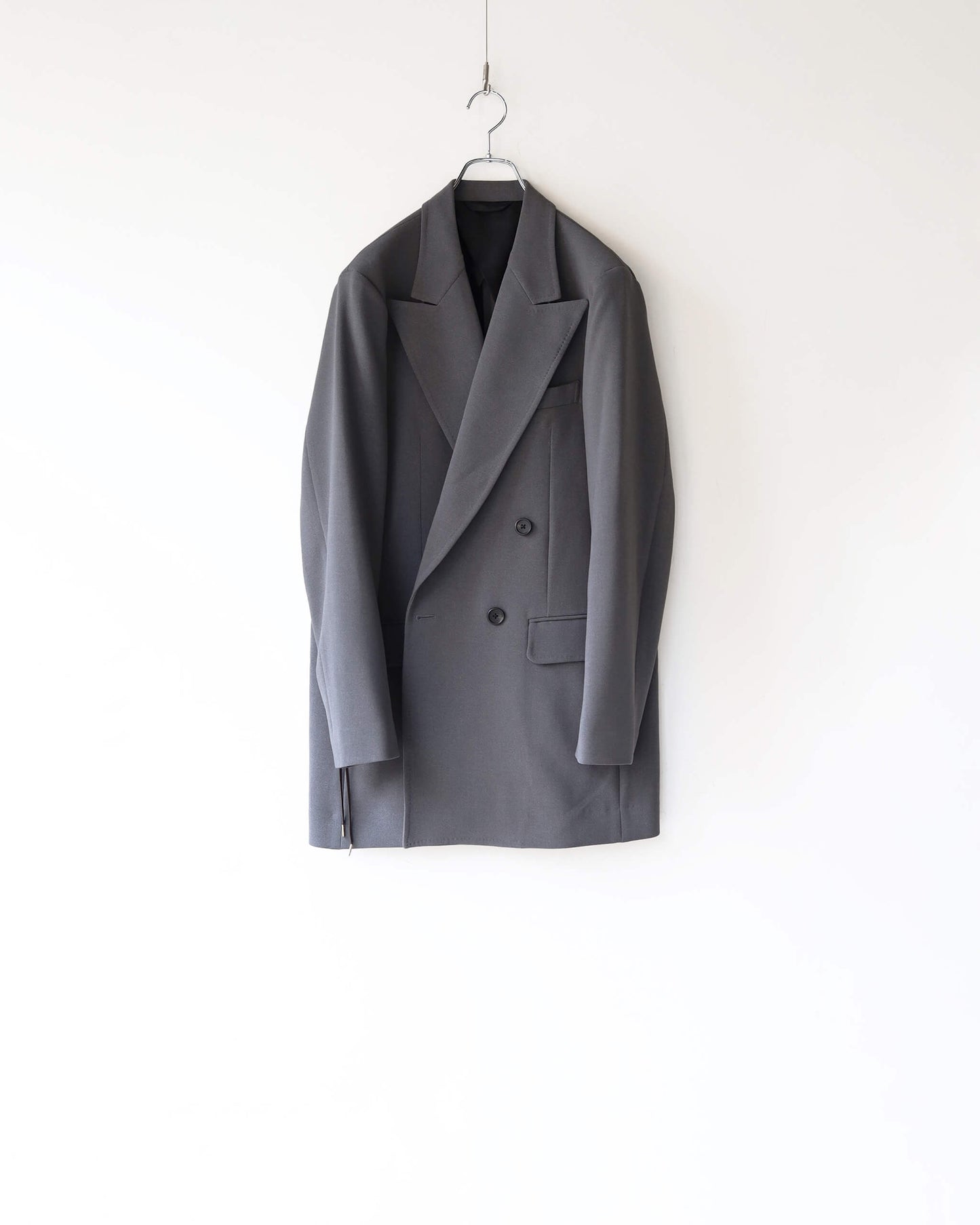 DOUBLE BREASTED LONG JACKET "CHANEZUMI"