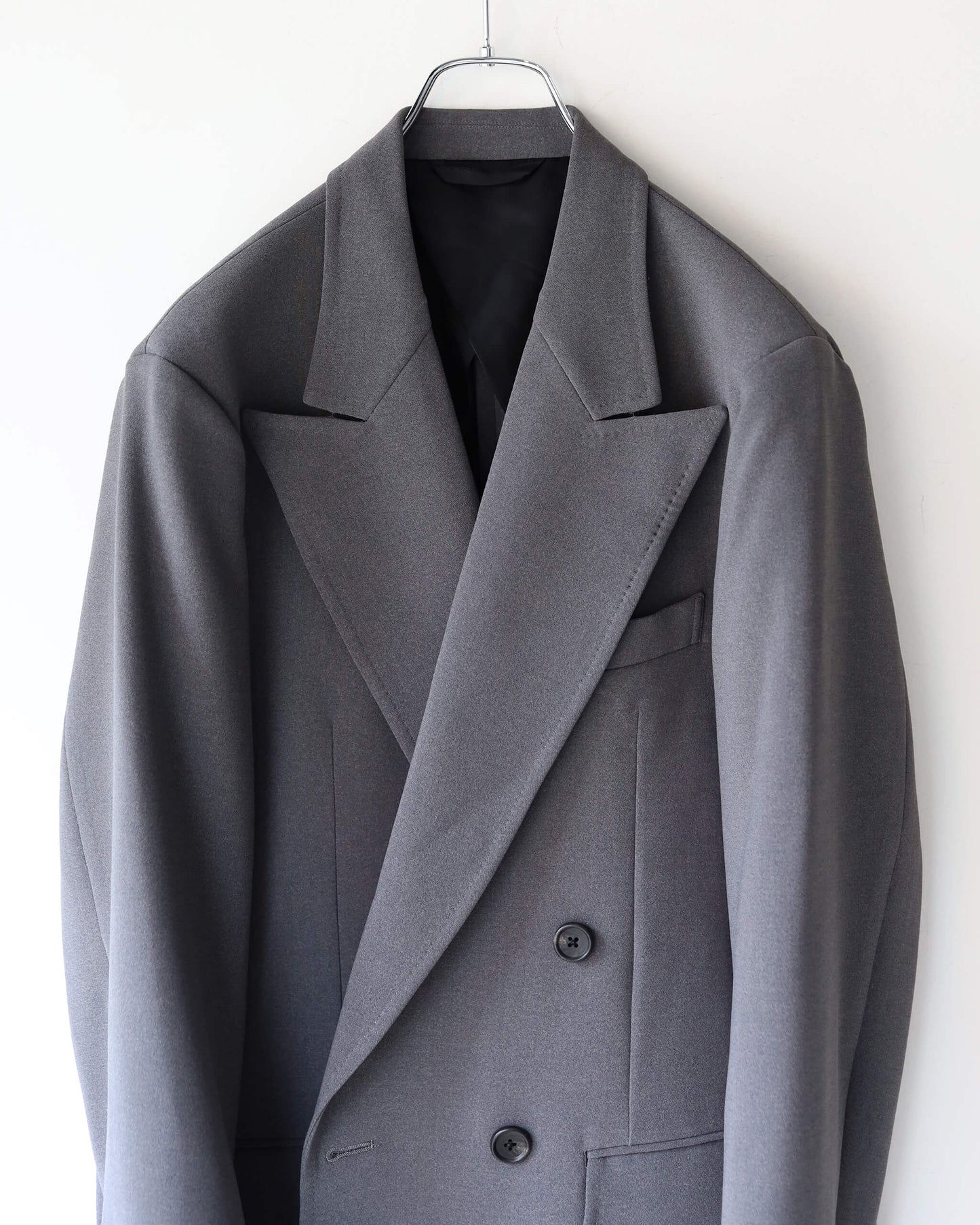 DOUBLE BREASTED LONG JACKET "CHANEZUMI"