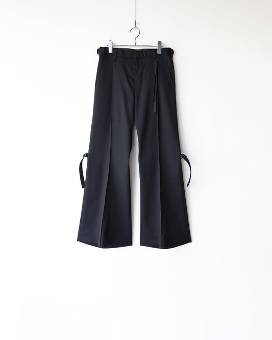 SUITING GAITER SLACKS "Bk"