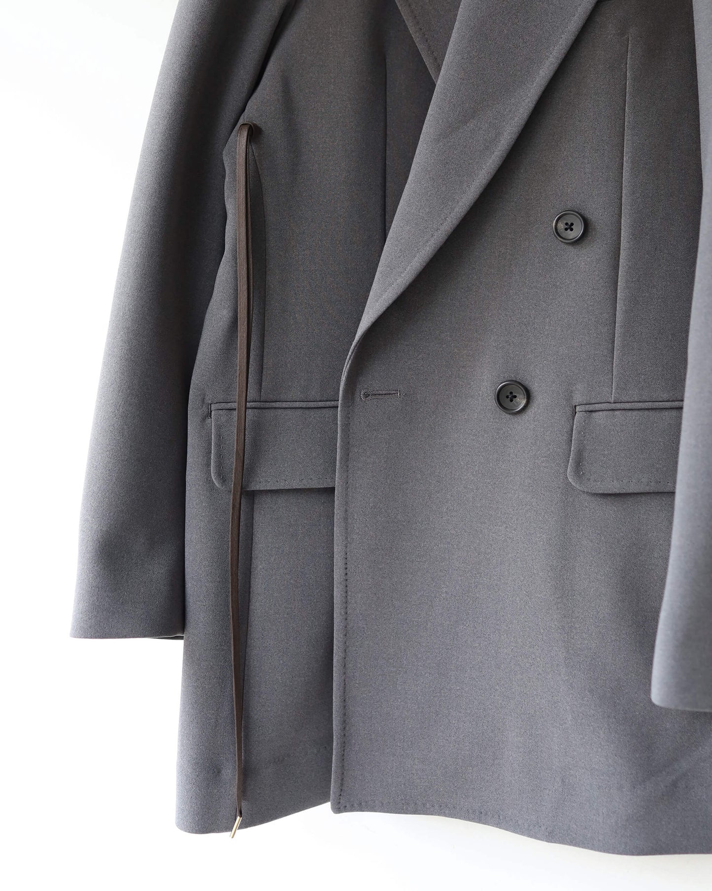 DOUBLE BREASTED LONG JACKET "CHANEZUMI"