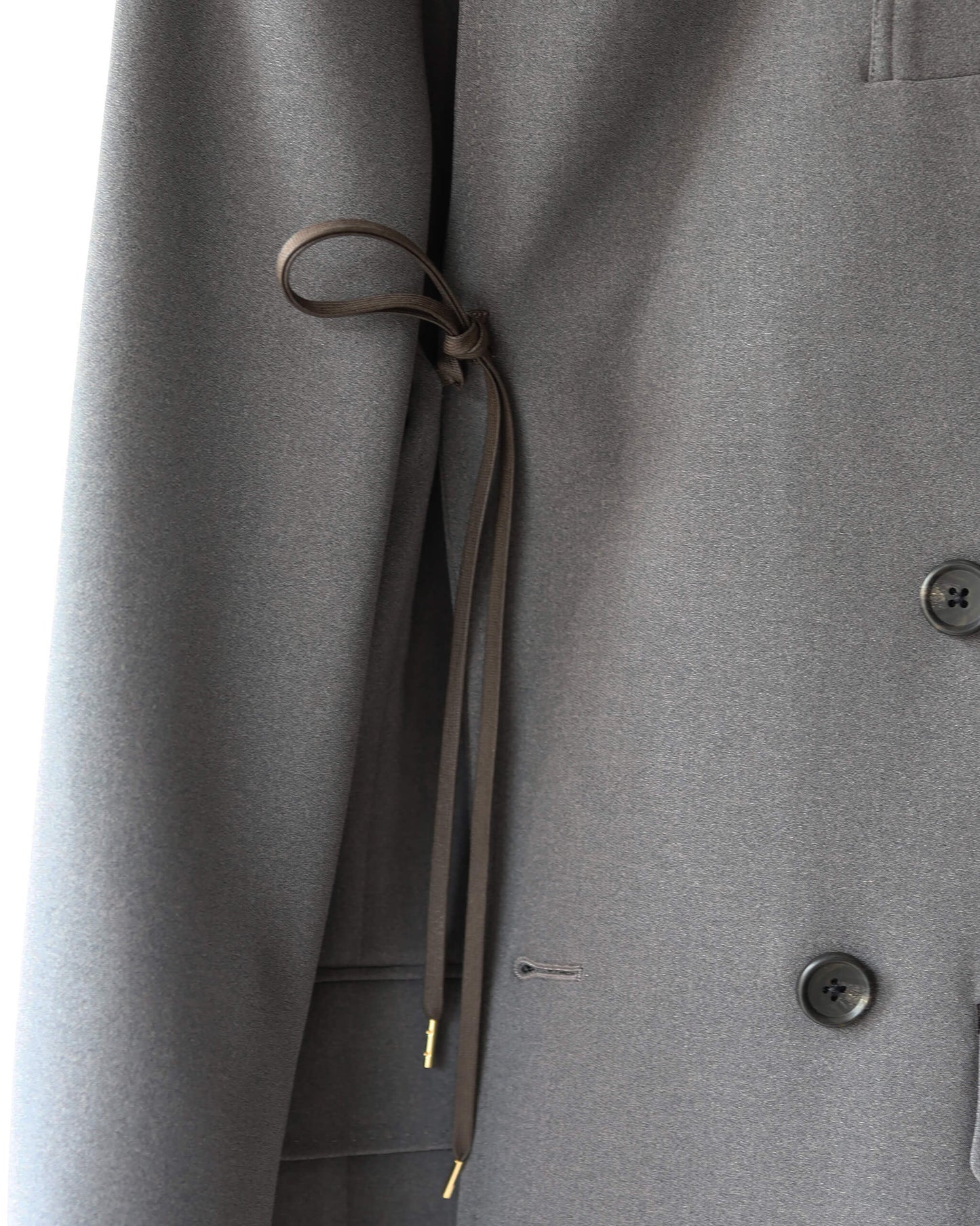 DOUBLE BREASTED LONG JACKET "CHANEZUMI"