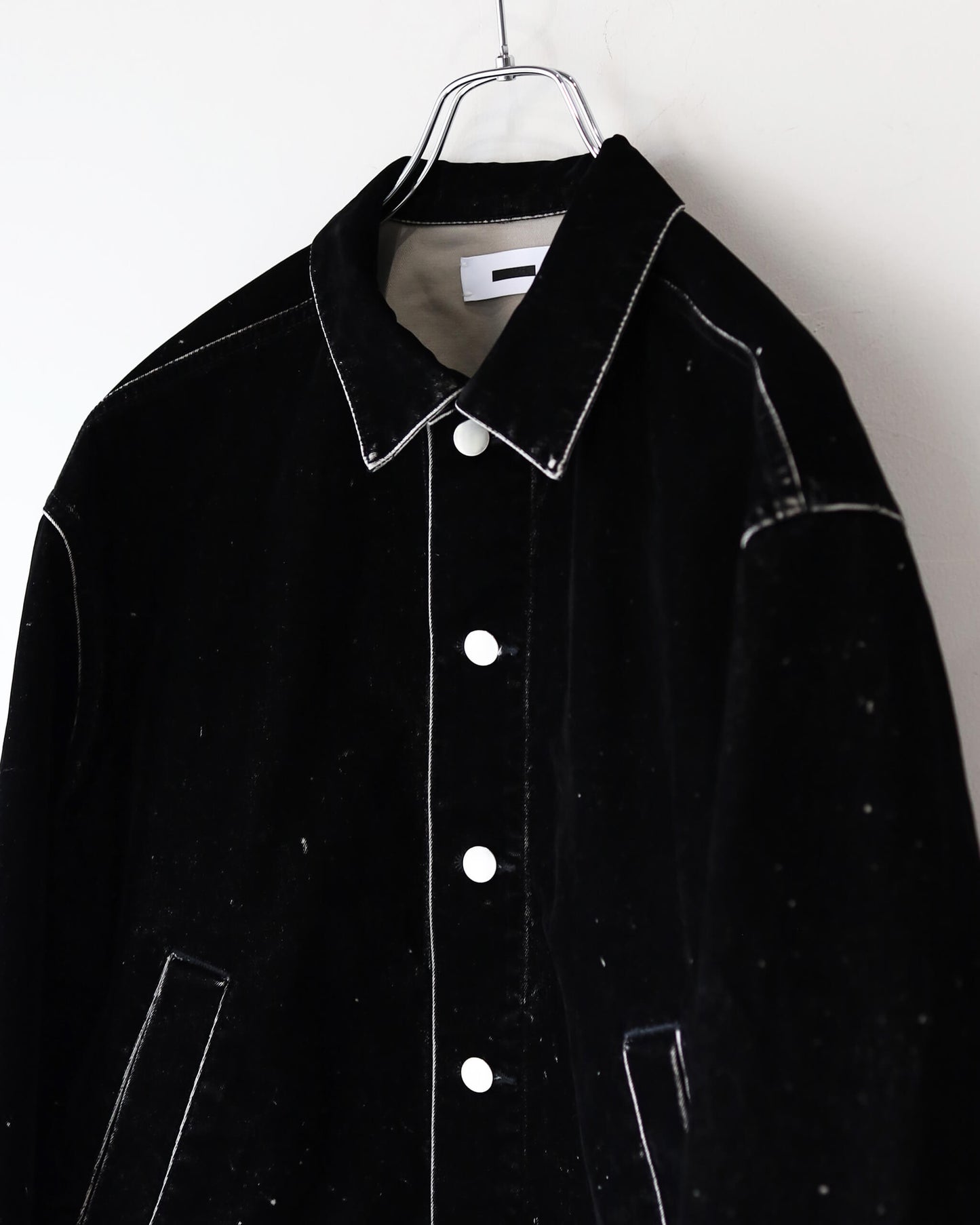 FLOCKY JACKET "BLACK"