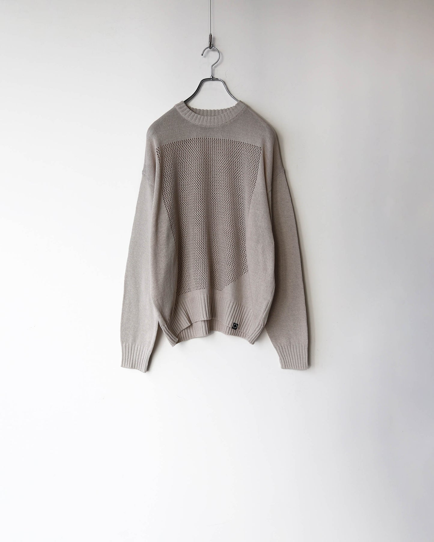 WINDOW WEB SWEATER "IVORY"