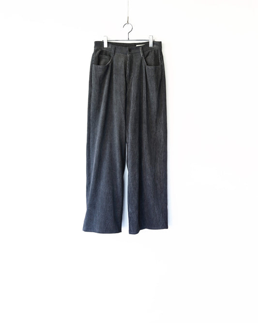 SUMI CORDUROY ASHLEY PANTS "BLACK"