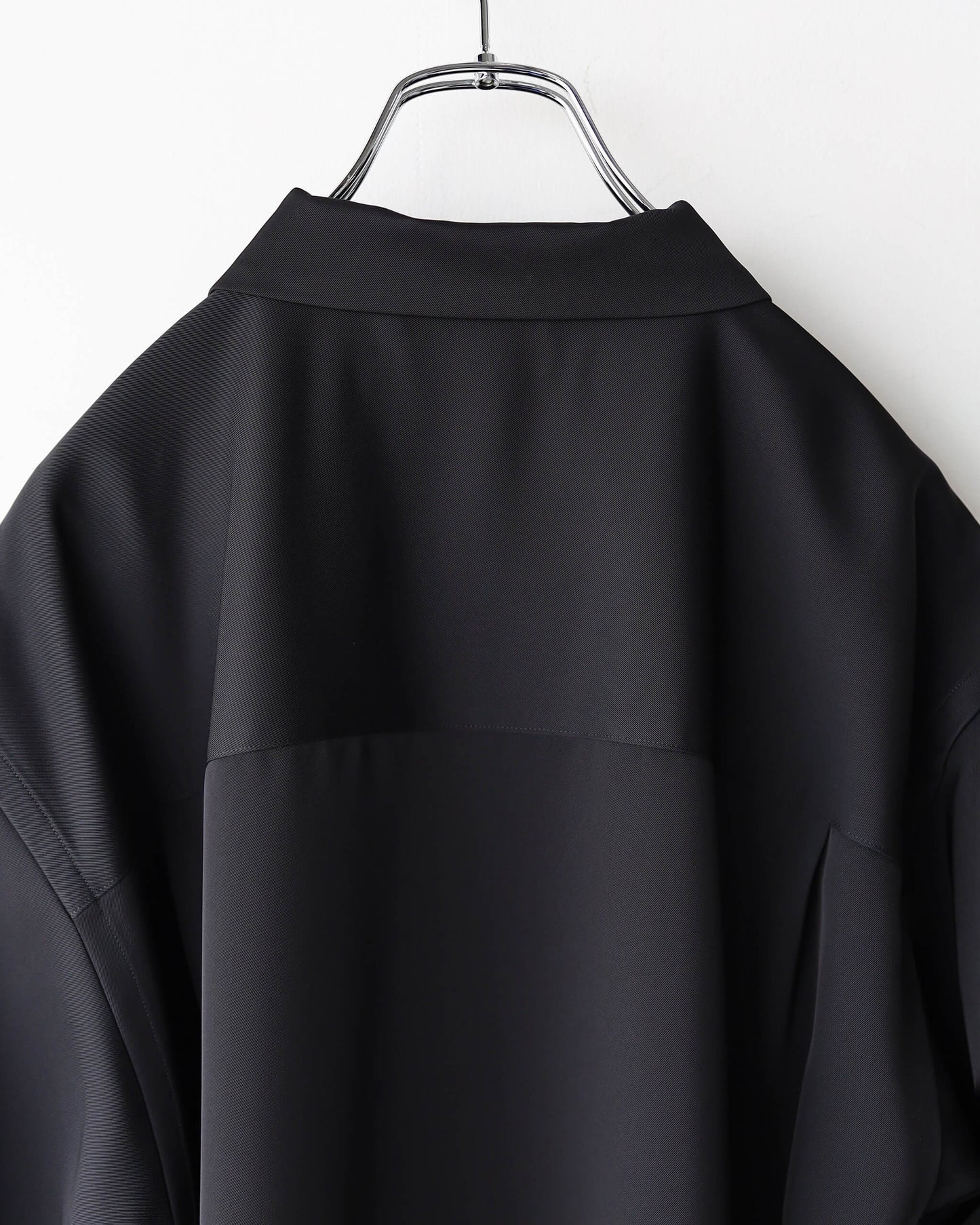 TS ZIP SHIRTS "BLACK"