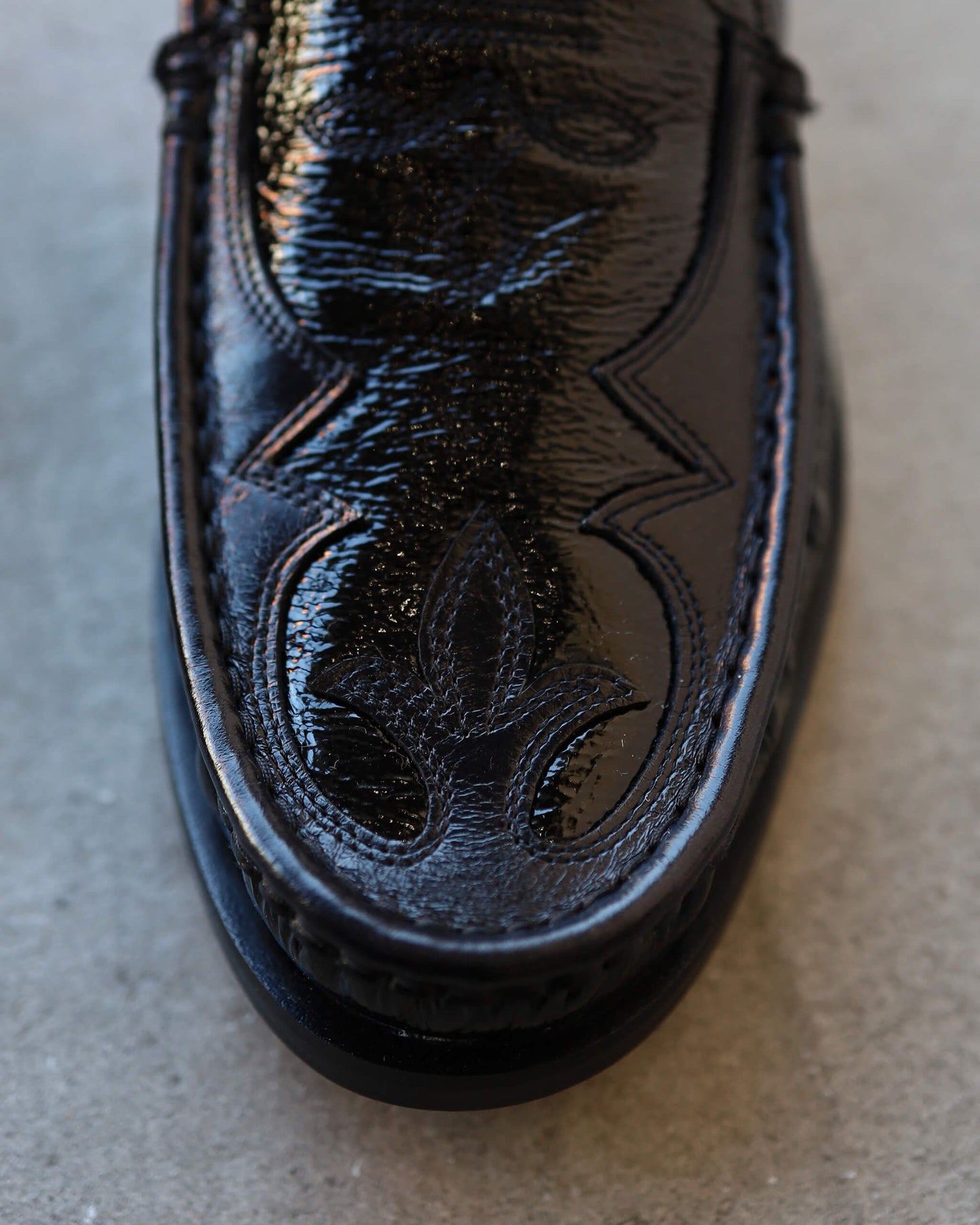 THE CITY COWBOY LOAFERS "BLACK"