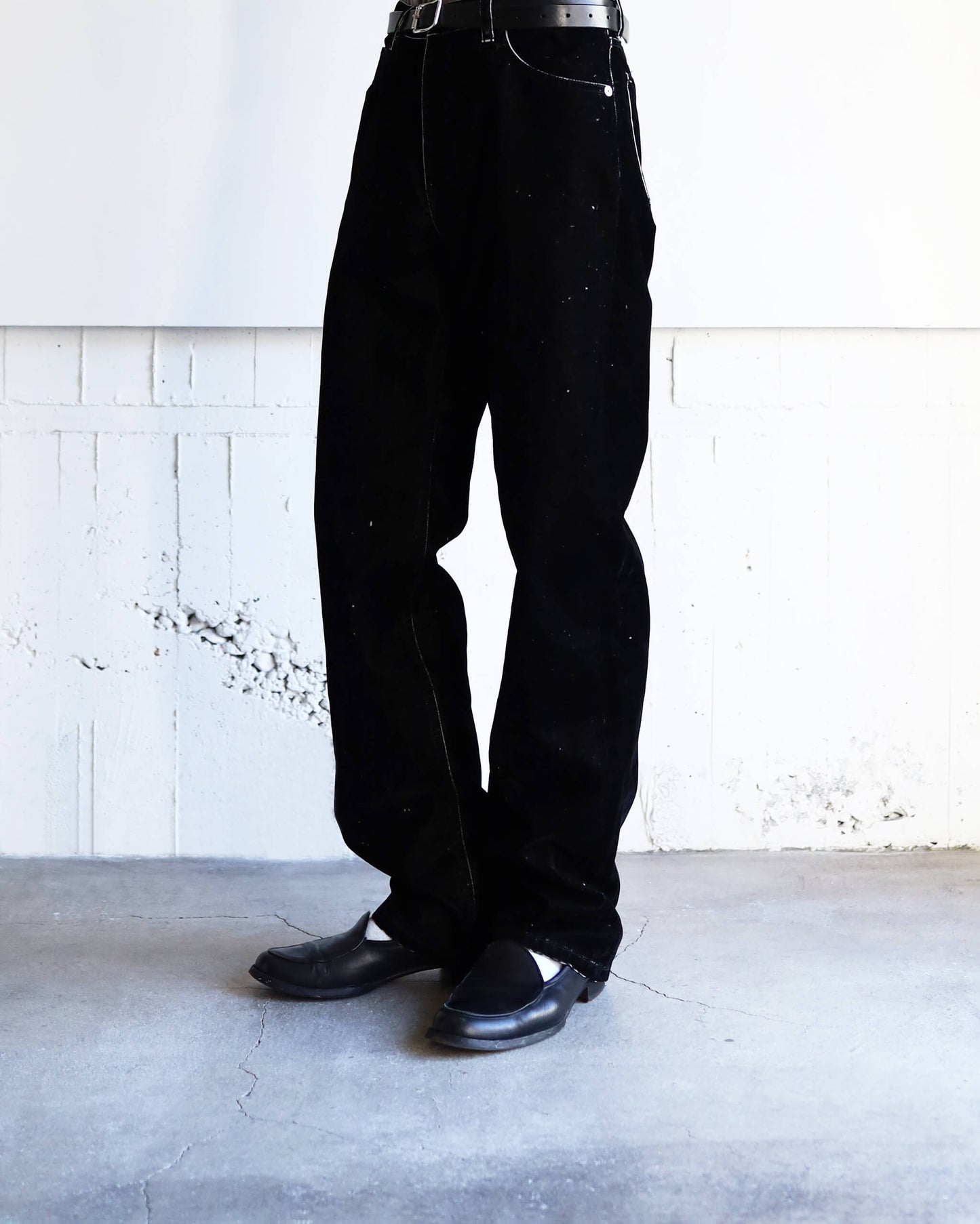 FLOCKY PANTS (STANDARD) "BLACK"