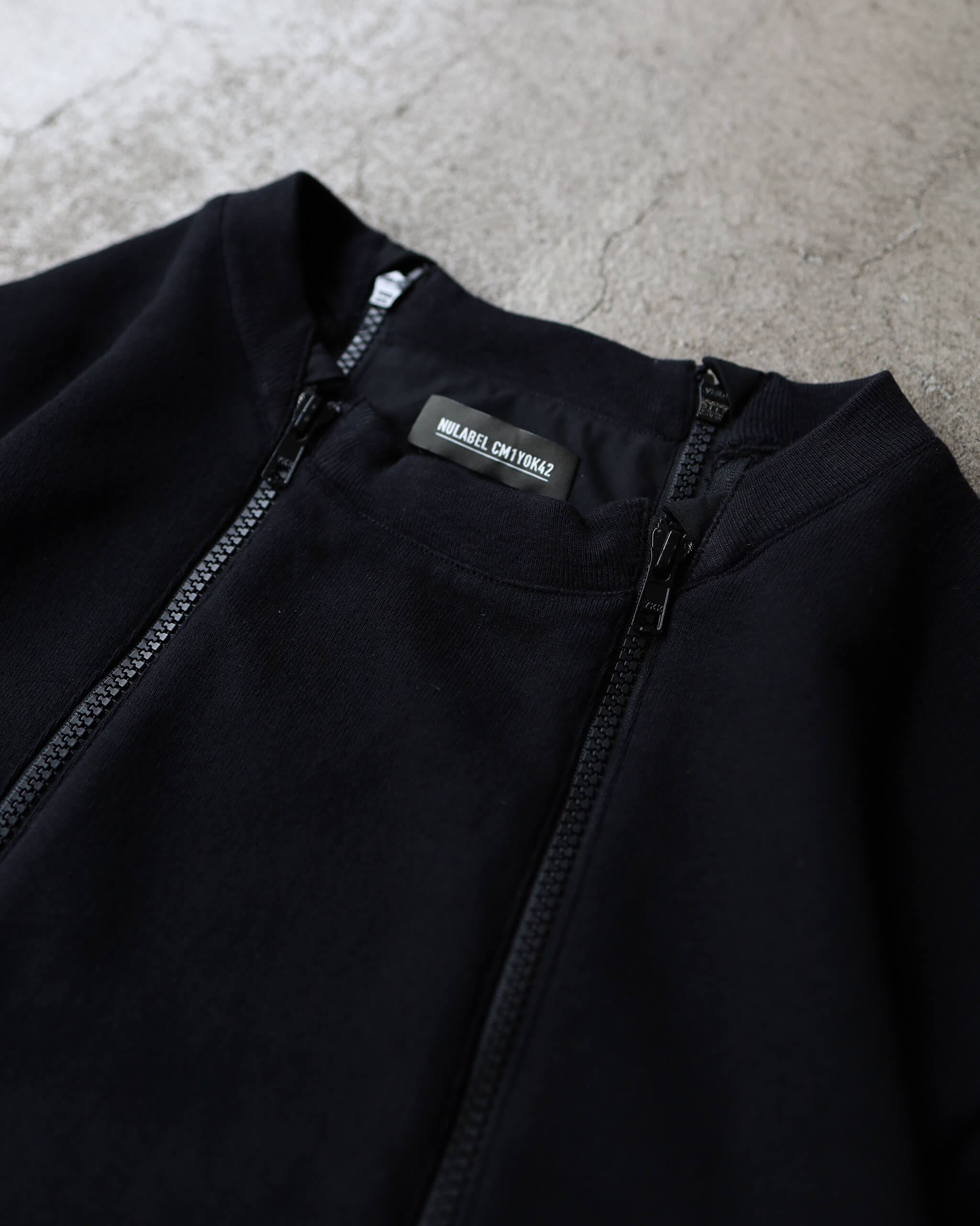 ZIP SWEAT C/N SHIRT 