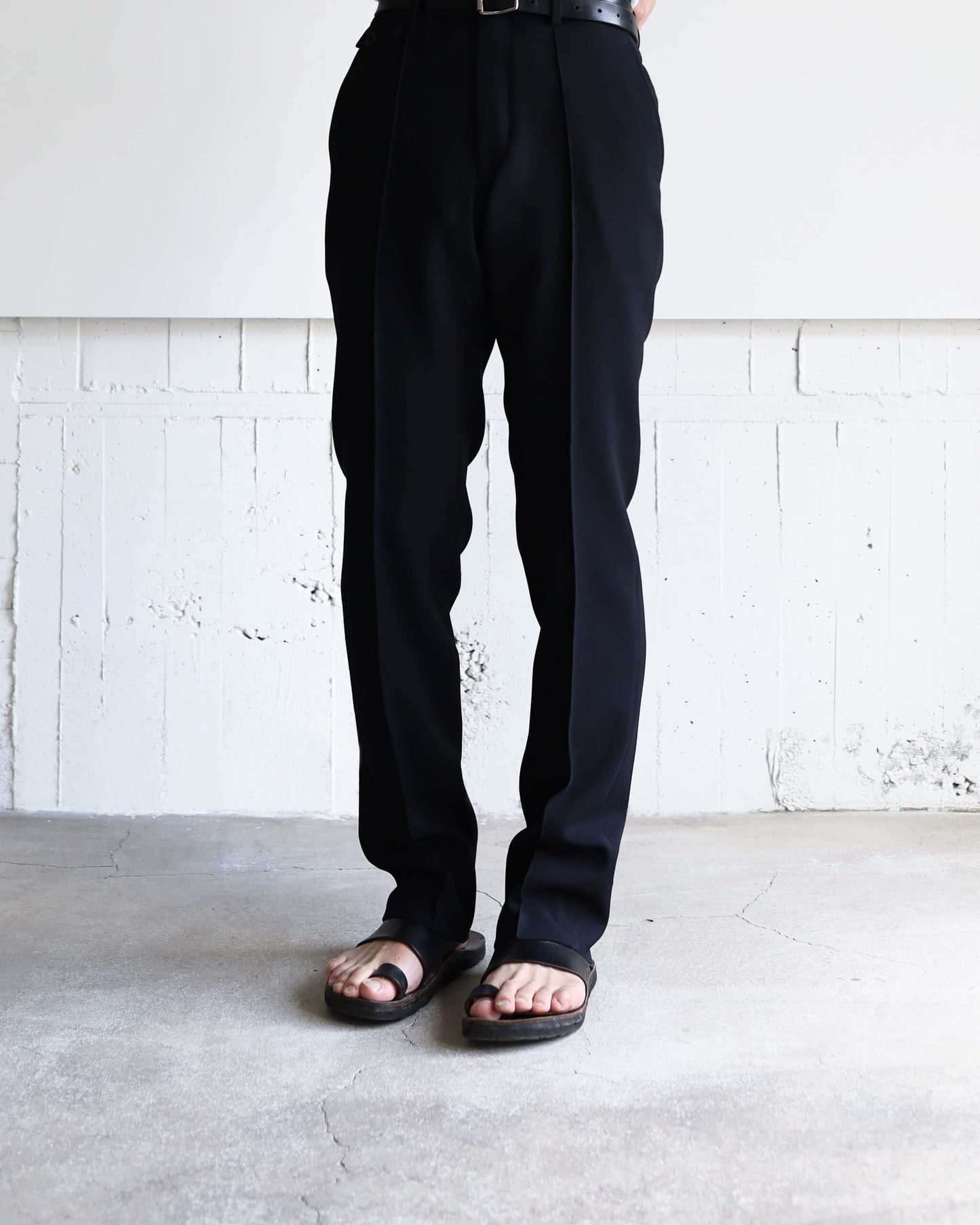 LINER TROUSERS "BLACK"