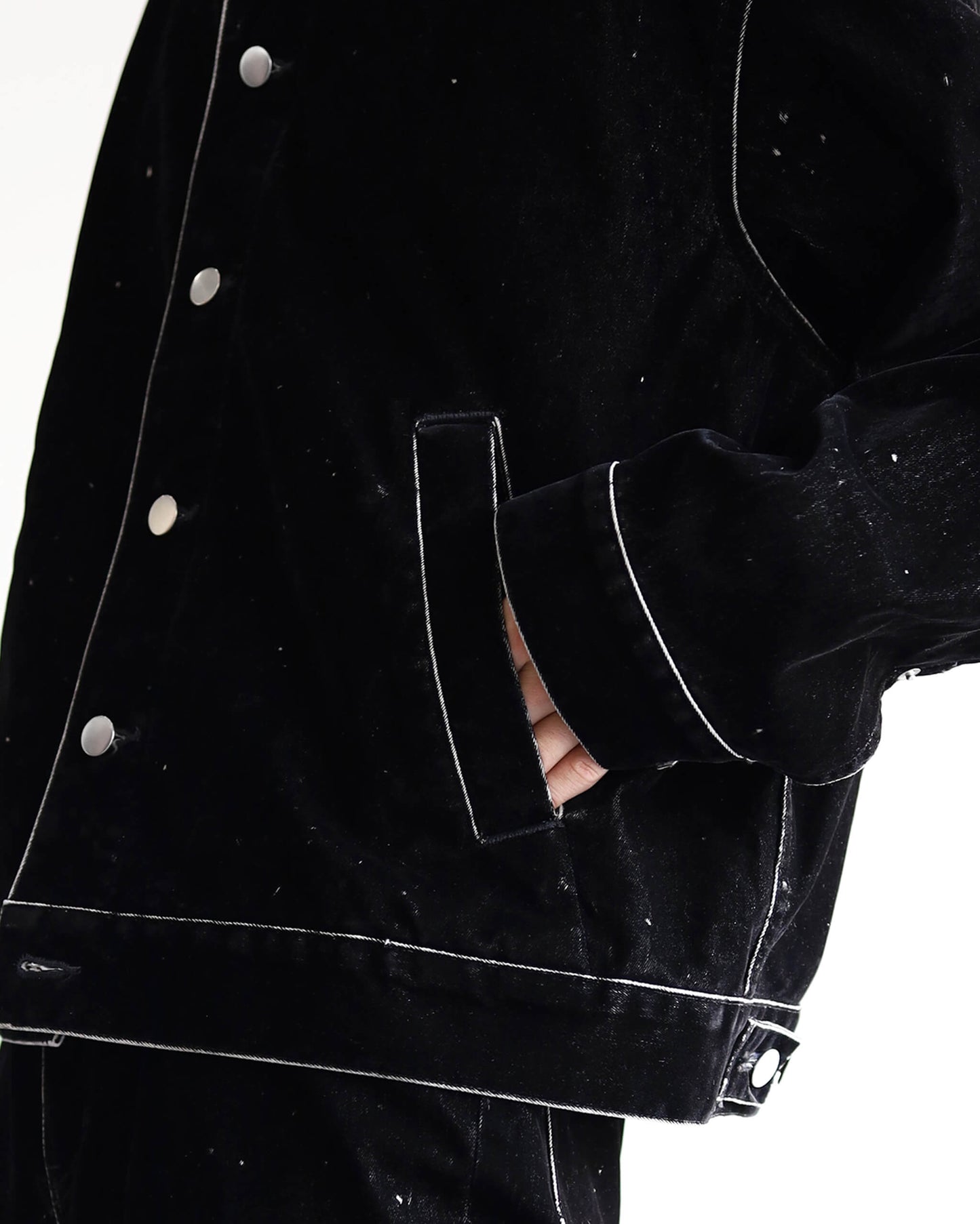 FLOCKY JACKET "BLACK"