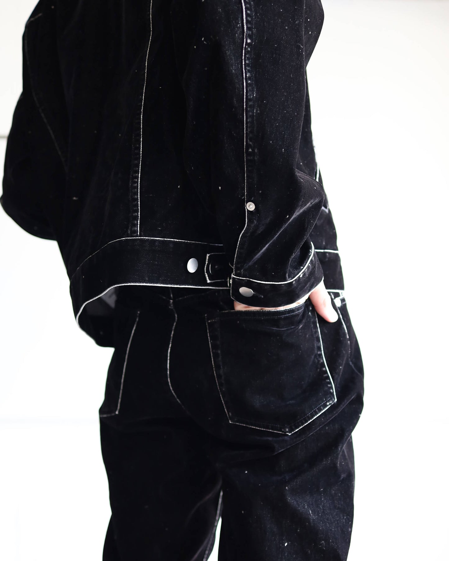 FLOCKY JACKET "BLACK"