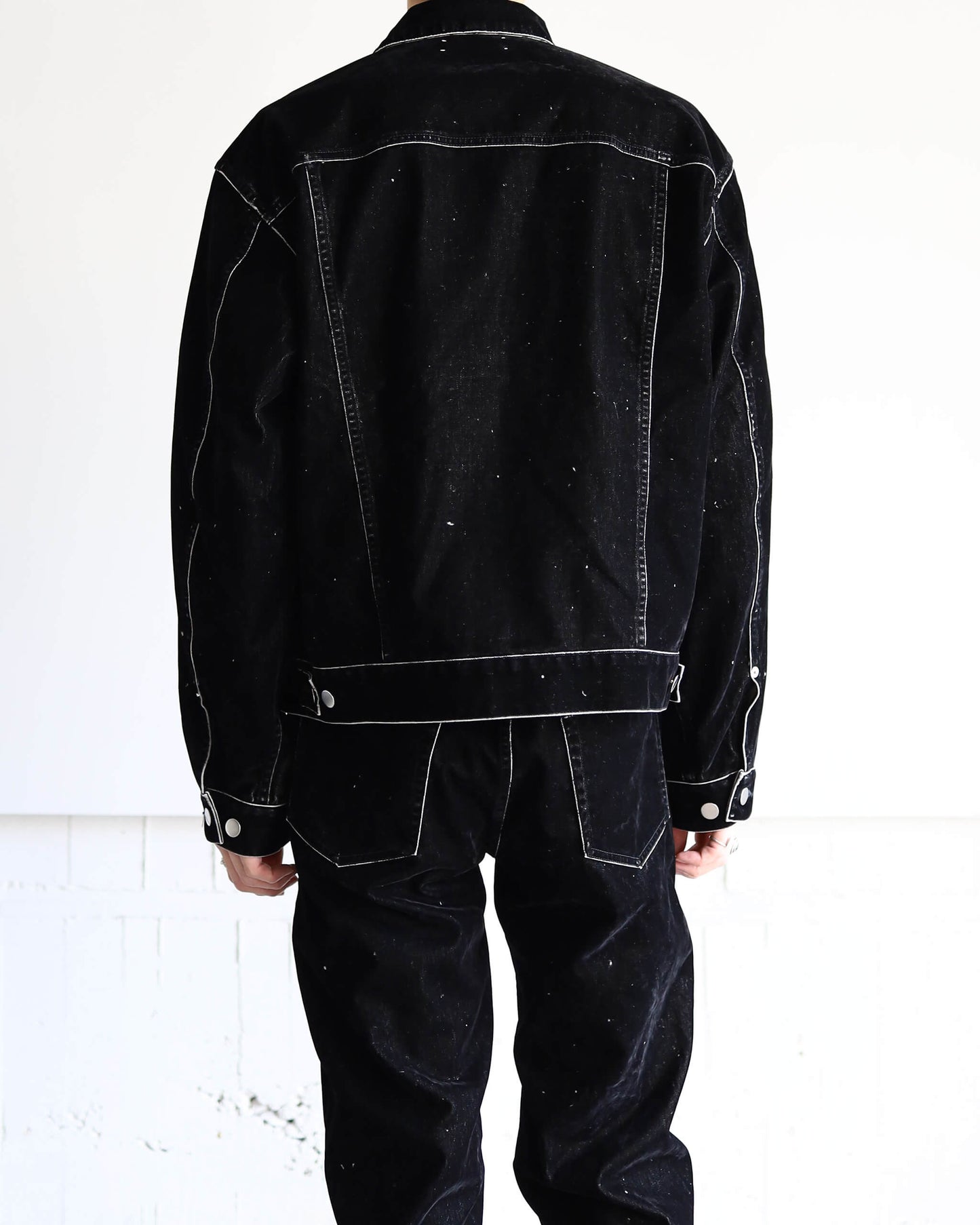 FLOCKY JACKET "BLACK"