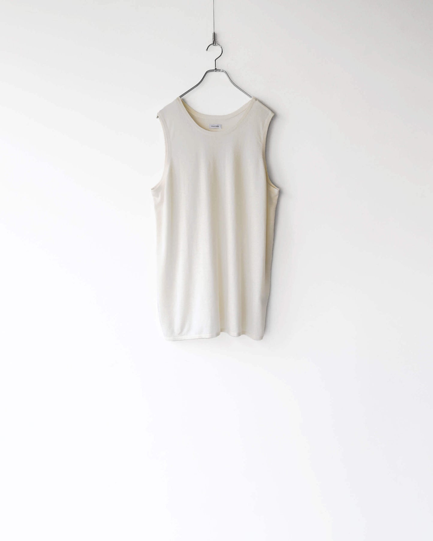 Silk Cashmere Tank-top "Ivory"