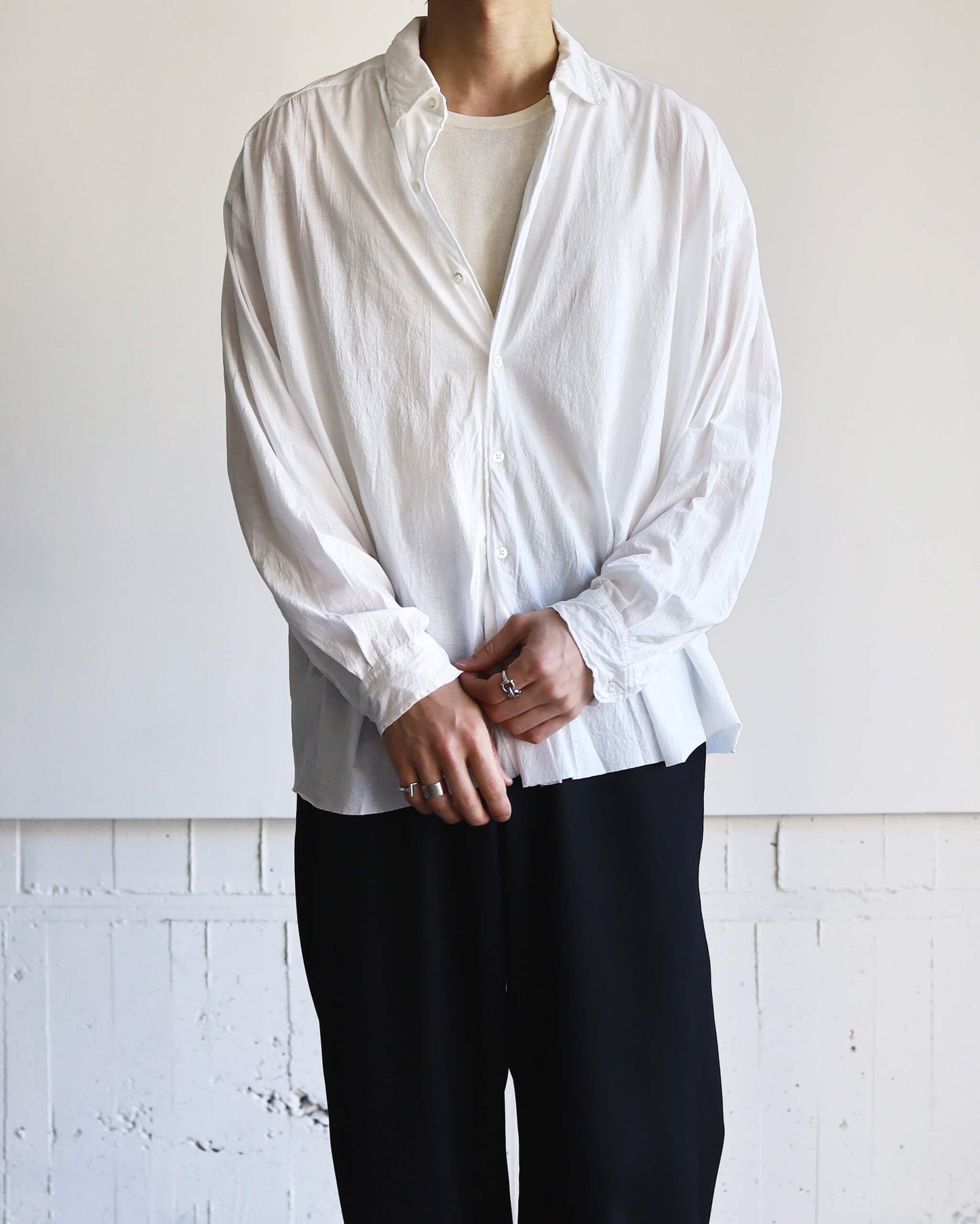 46G Artisan Shirt "WHITE"