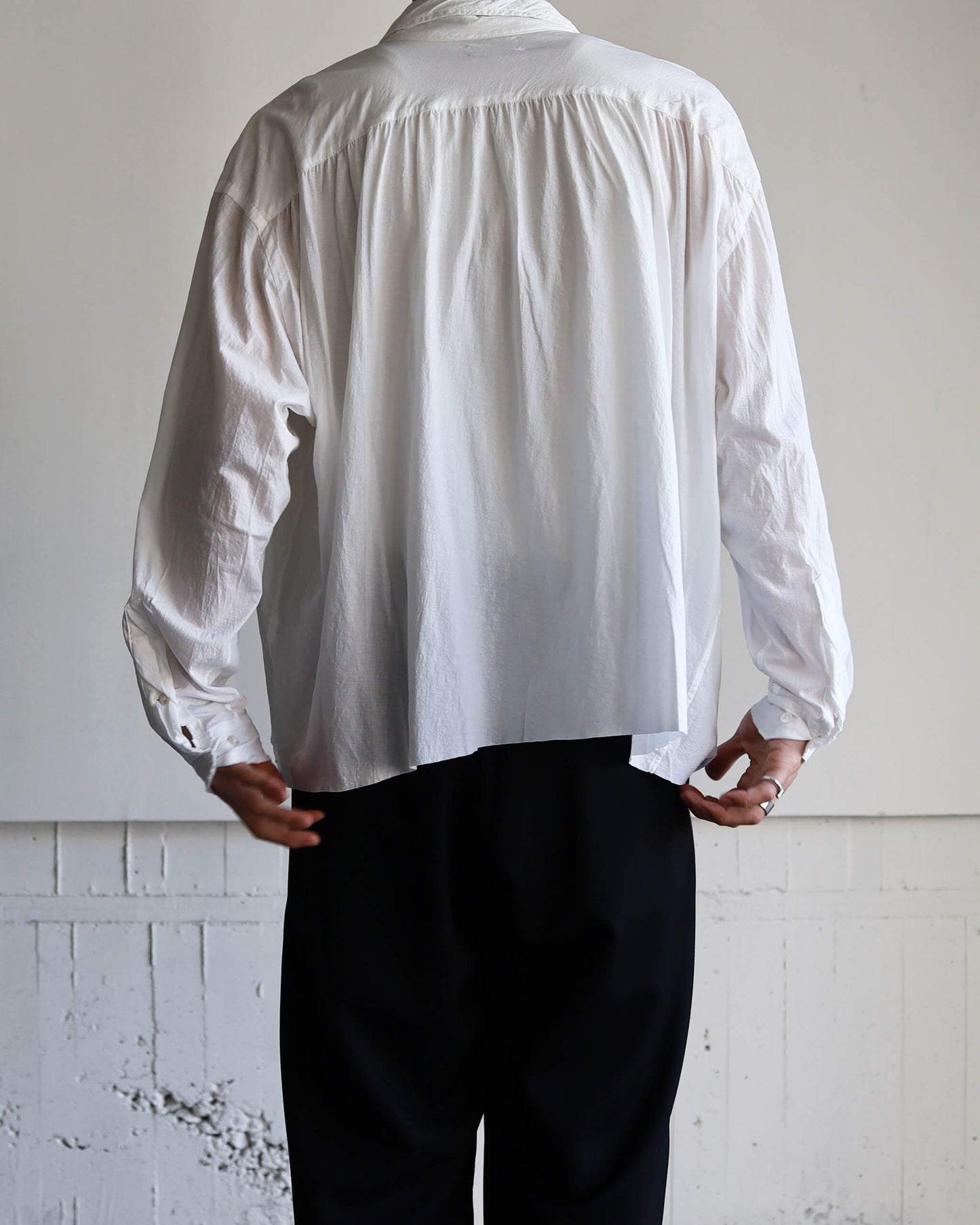 46G Artisan Shirt "WHITE"
