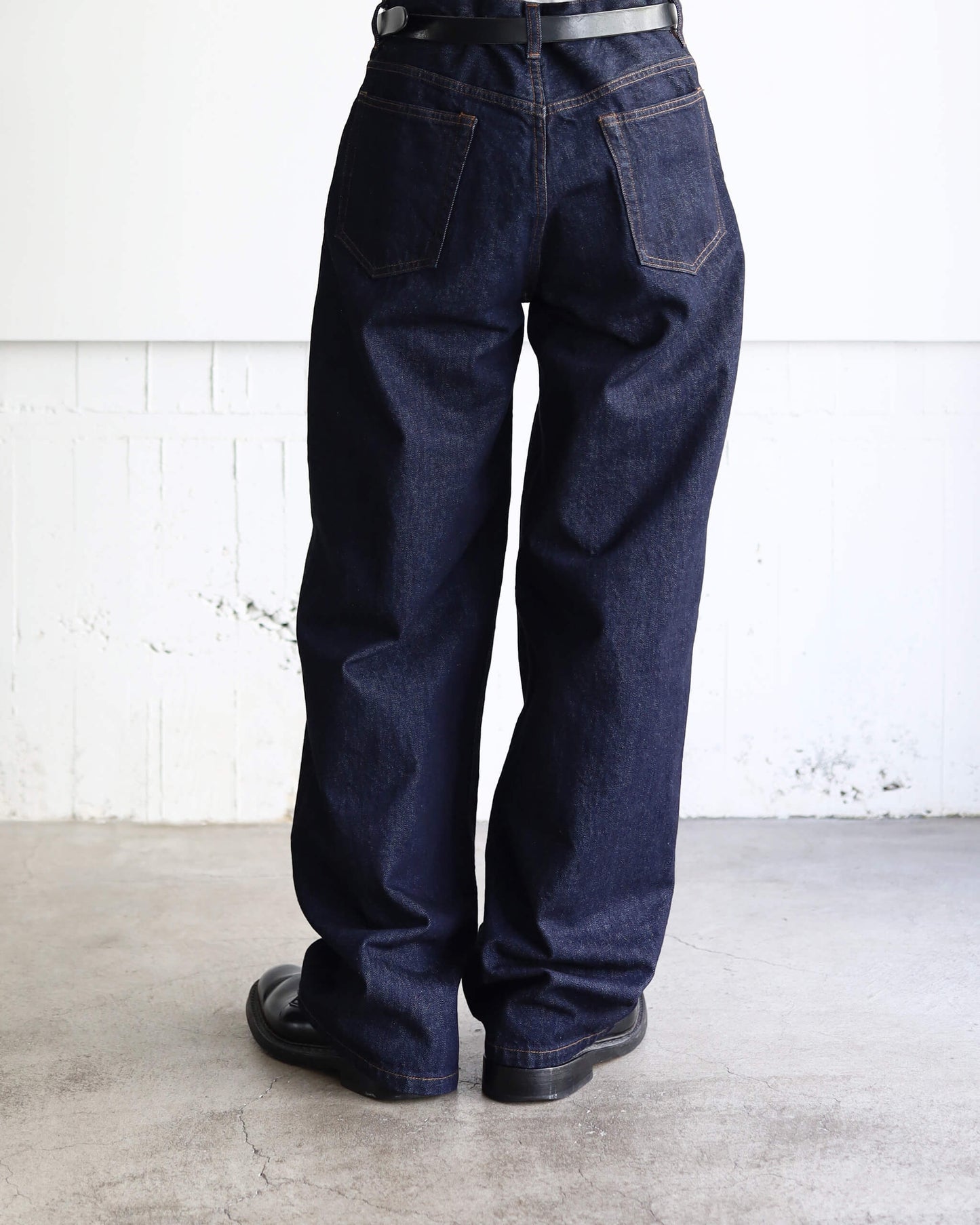 DENIM PANTS WIDE "INDIGO"