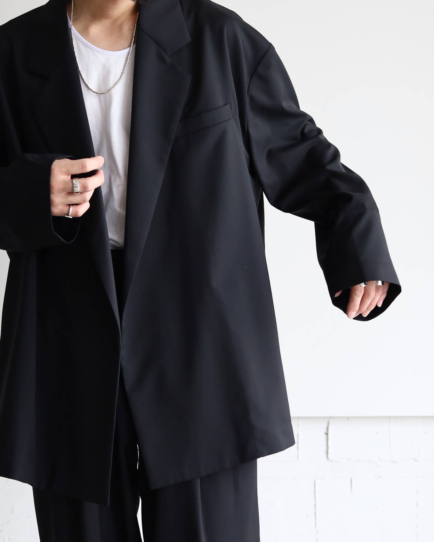 W JACKET "BLACK"