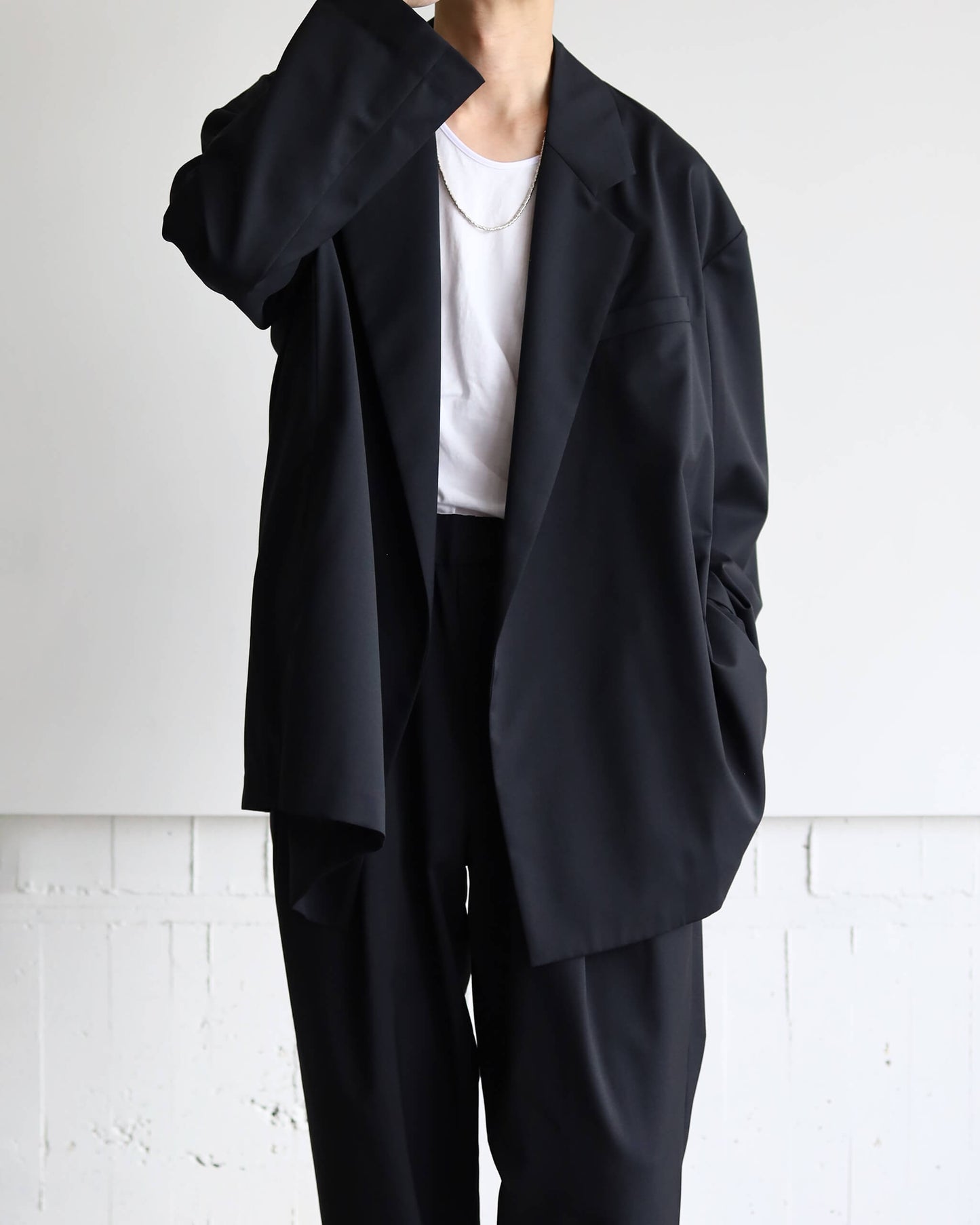 W JACKET "BLACK"