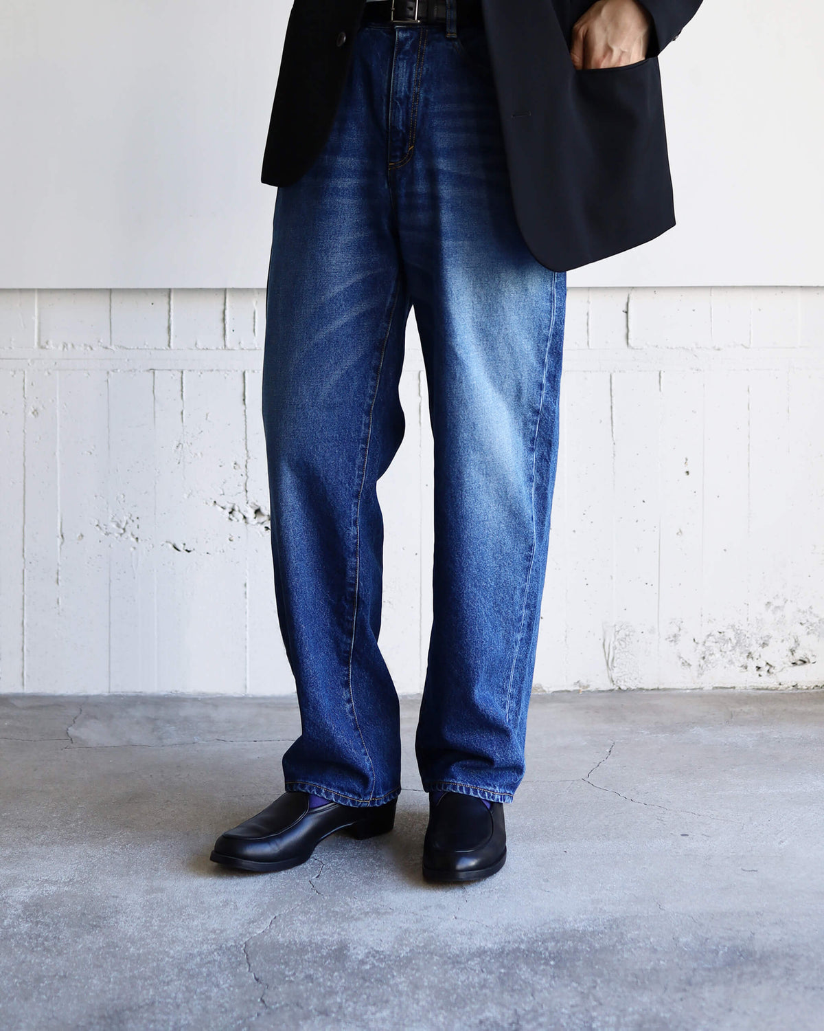 HARUKI 5P JEANS -STRAIGHT- VINTAGE "INDIGO"