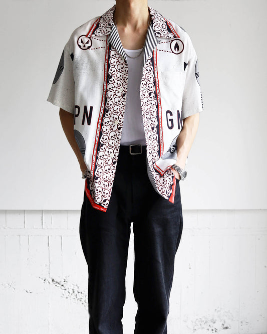 SUMMER SHIRT SKULL "WHITE"