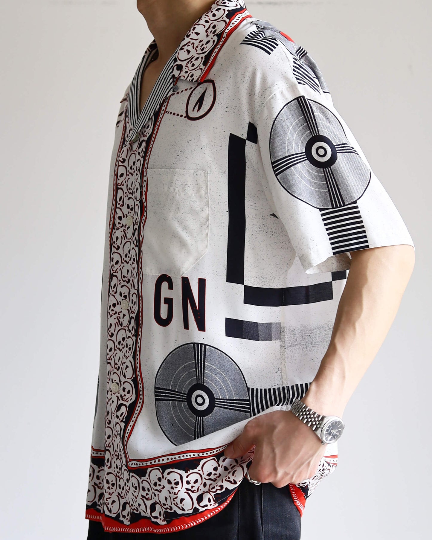 SUMMER SHIRT SKULL "WHITE"