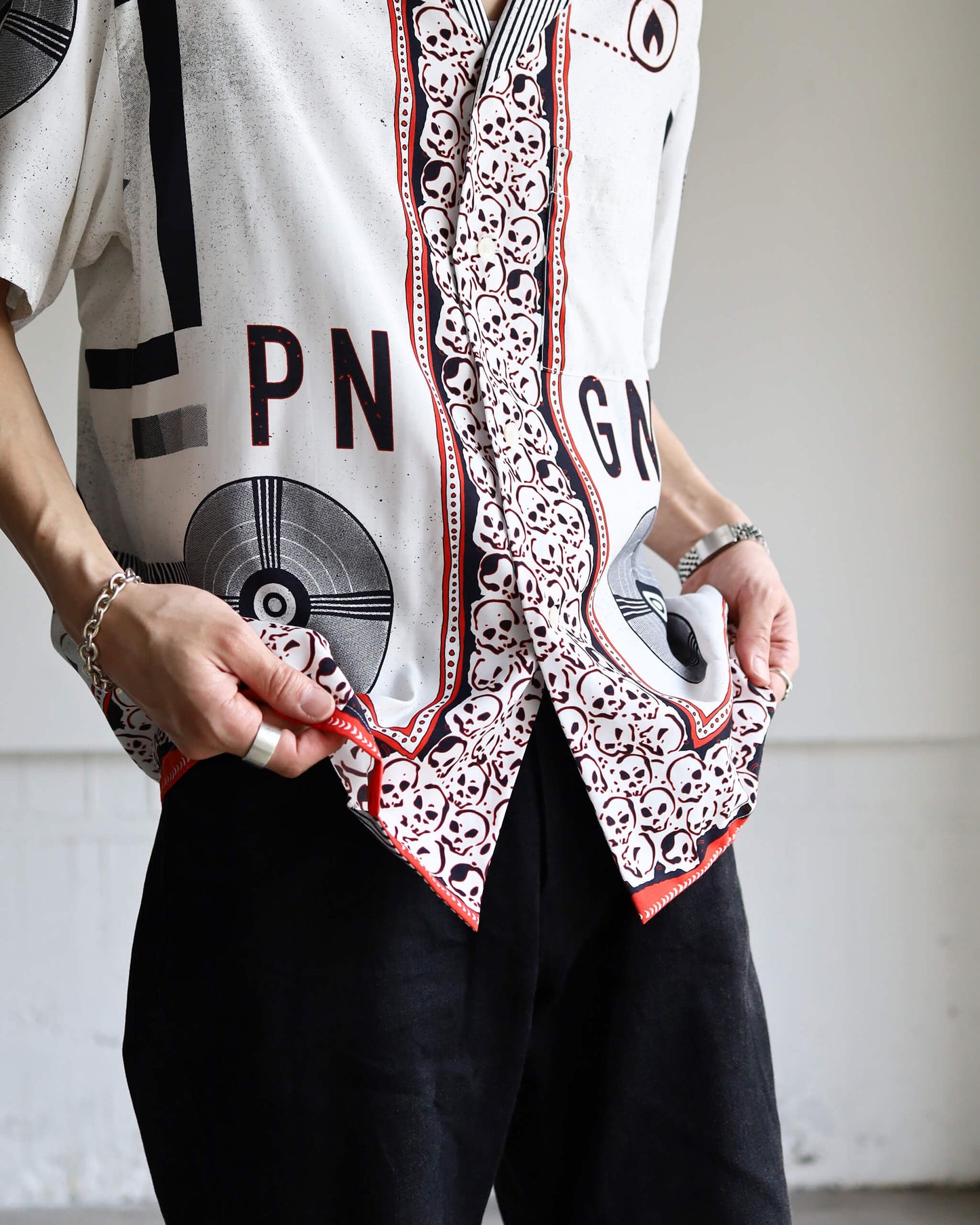 SUMMER SHIRT SKULL "WHITE"