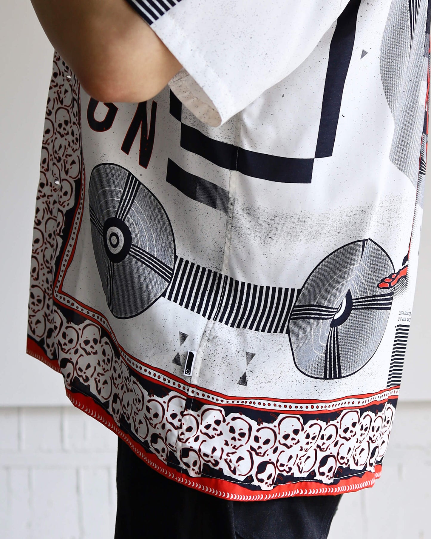 SUMMER SHIRT SKULL "WHITE"