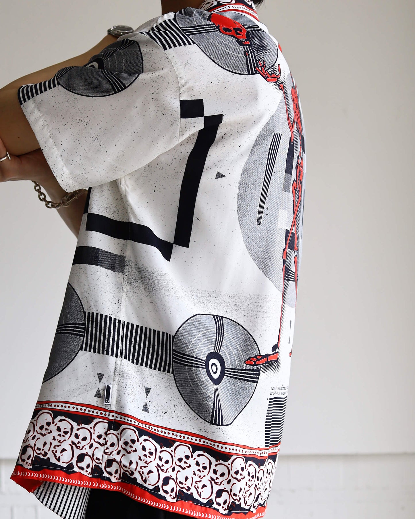 SUMMER SHIRT SKULL "WHITE"