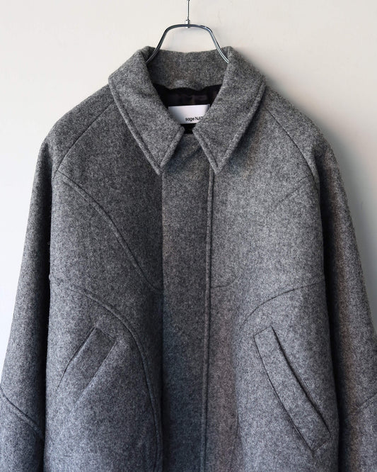 JIJI JACKET "MARL GREY"
