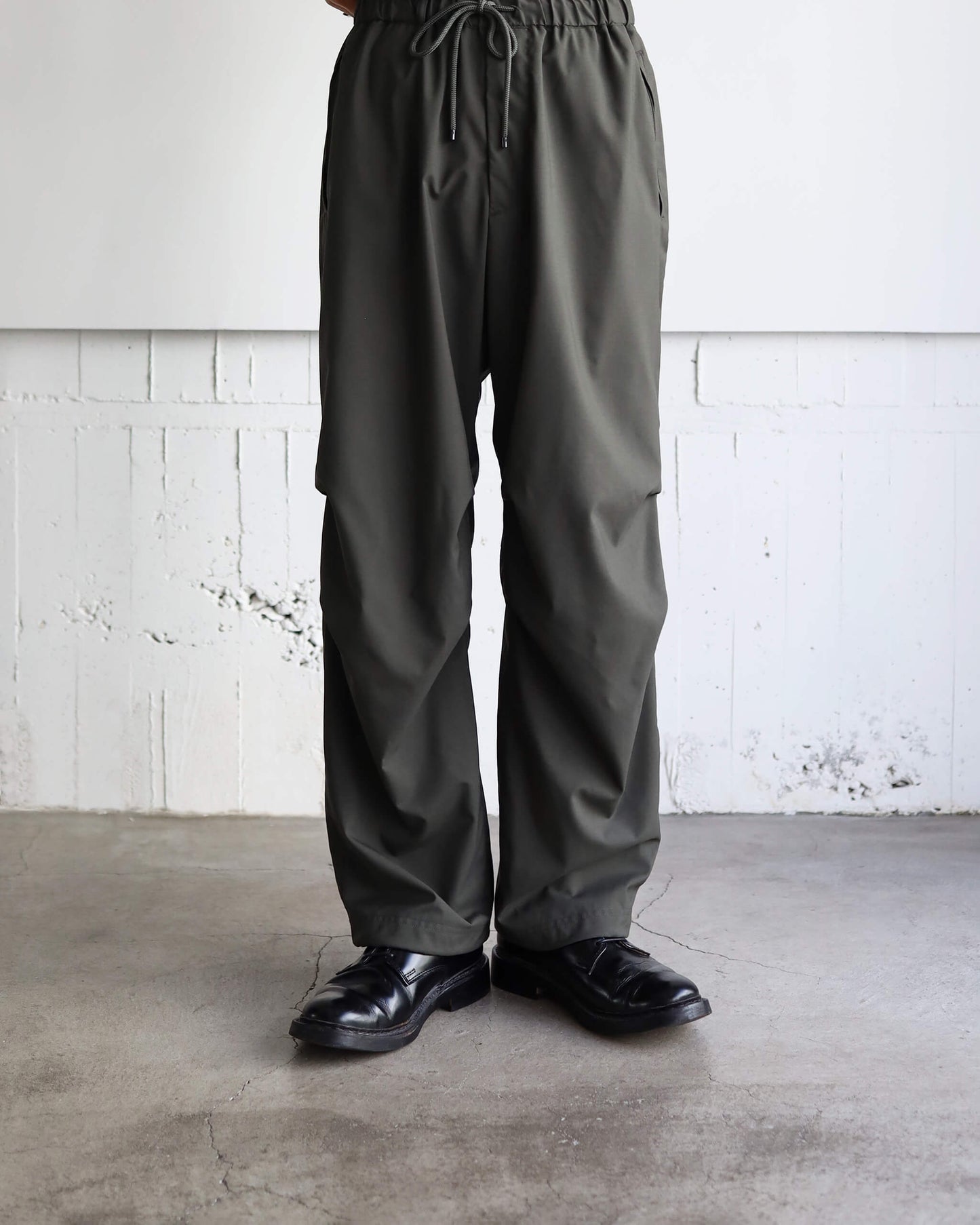 EASY ARMY TROUSERS 2/80 ORGANIC WOOL TYPEWRITER "OLIVE"