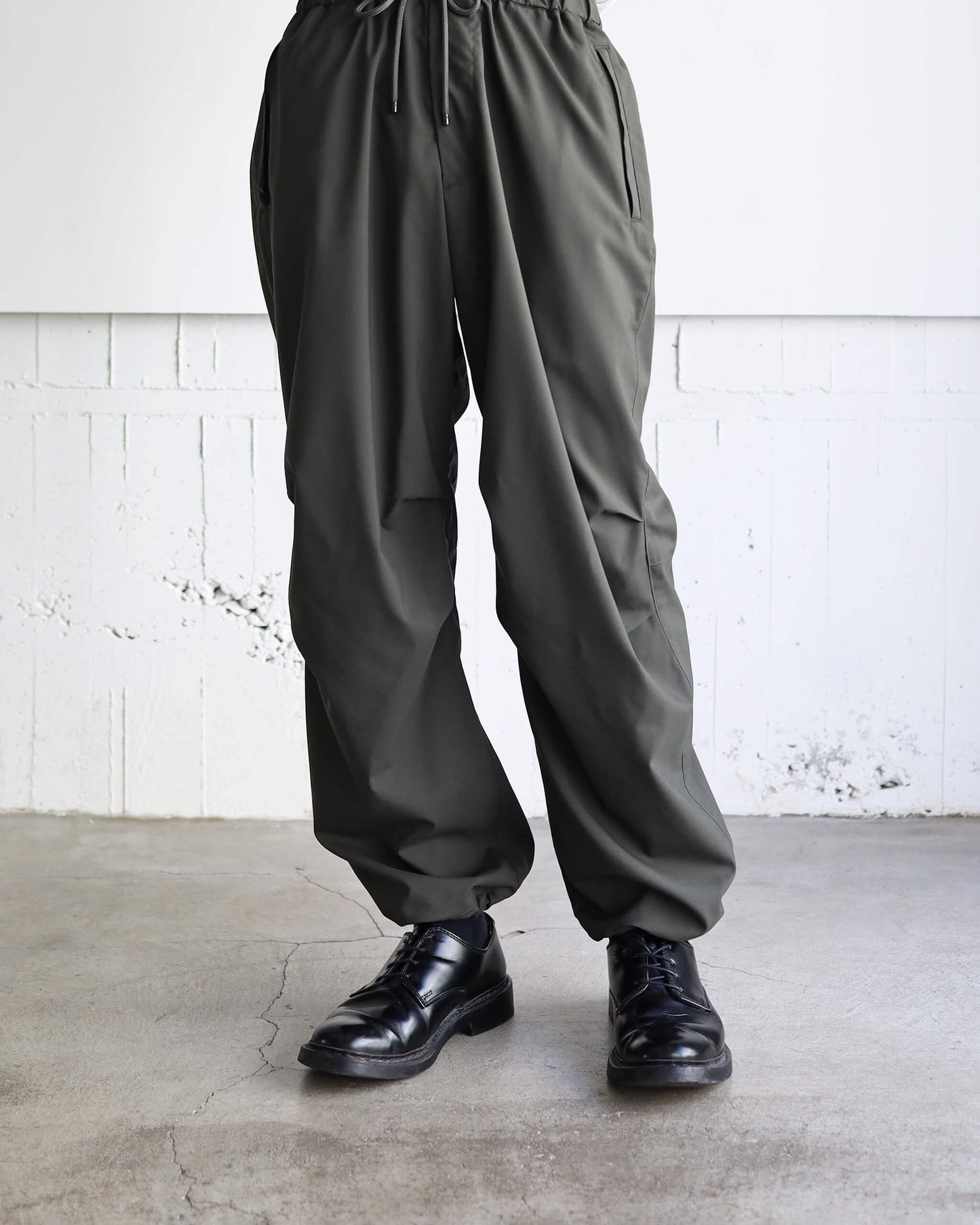 EASY ARMY TROUSERS 2/80 ORGANIC WOOL TYPEWRITER "OLIVE"