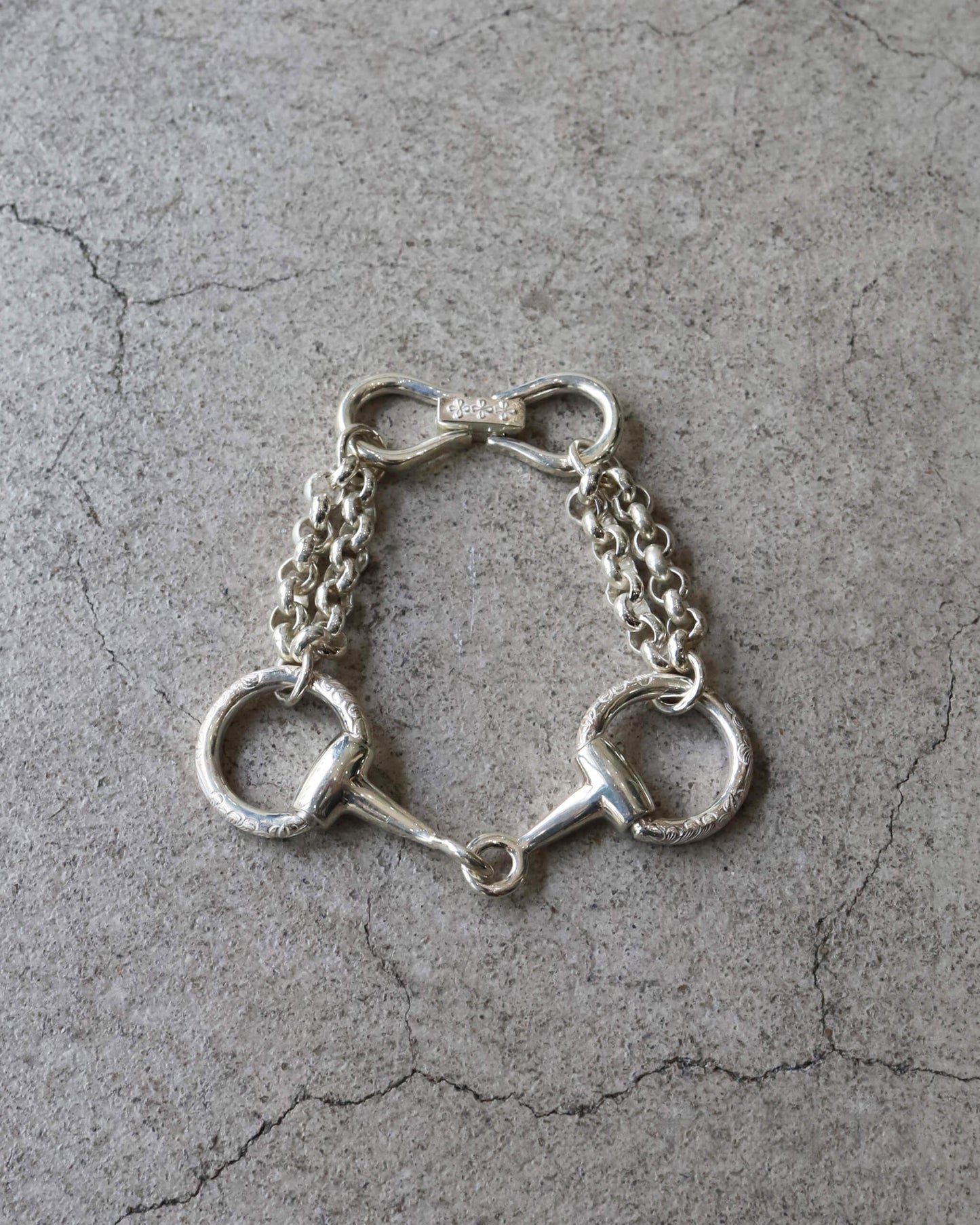Horse bit bracelet (L) [BN-082]