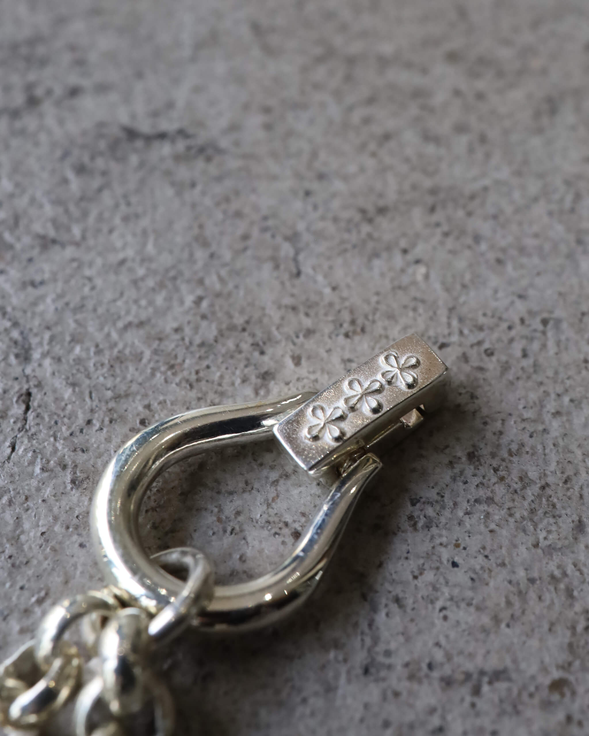 WAKAN SILVER SMITH Arabesque Horse bit bracelet (L) [BN-082] -MORLS-