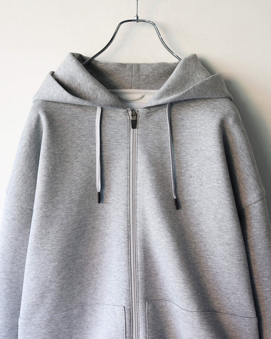 4S ZIP HOOD "HEATHER GRAY"