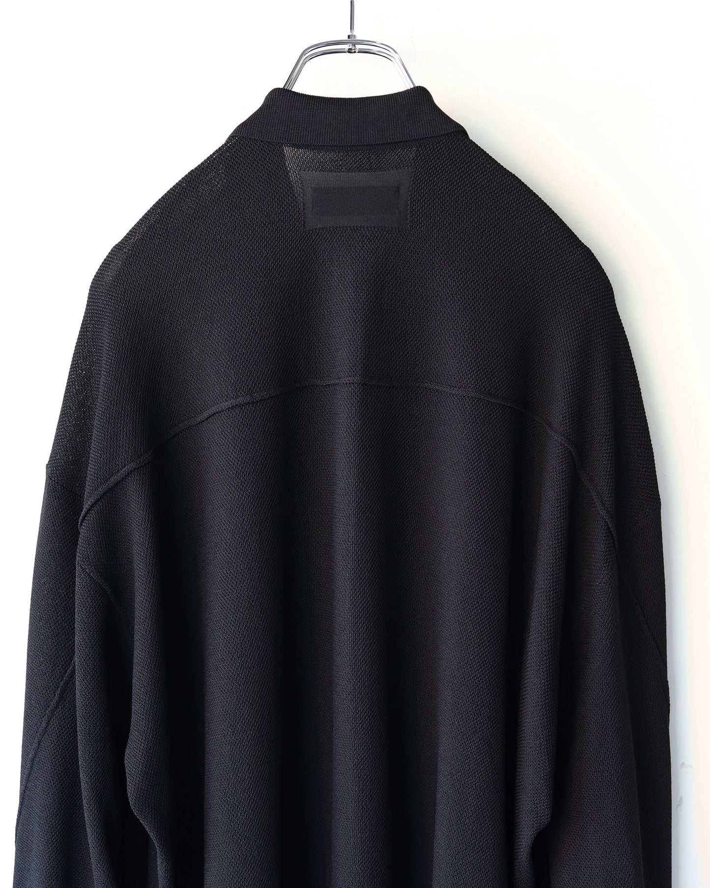 KNIT SHIRT "BLACK"