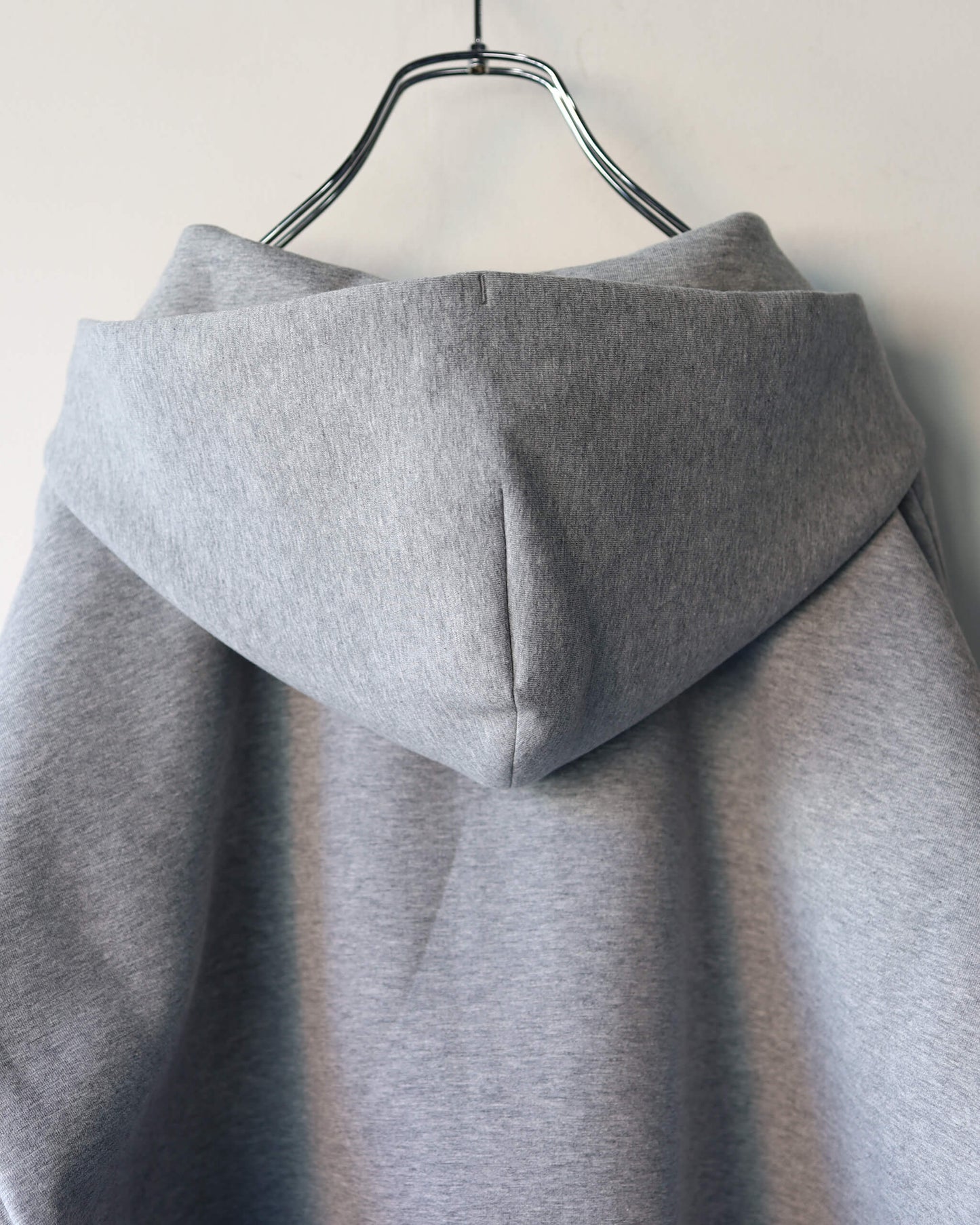 4S ZIP HOOD "HEATHER GRAY"