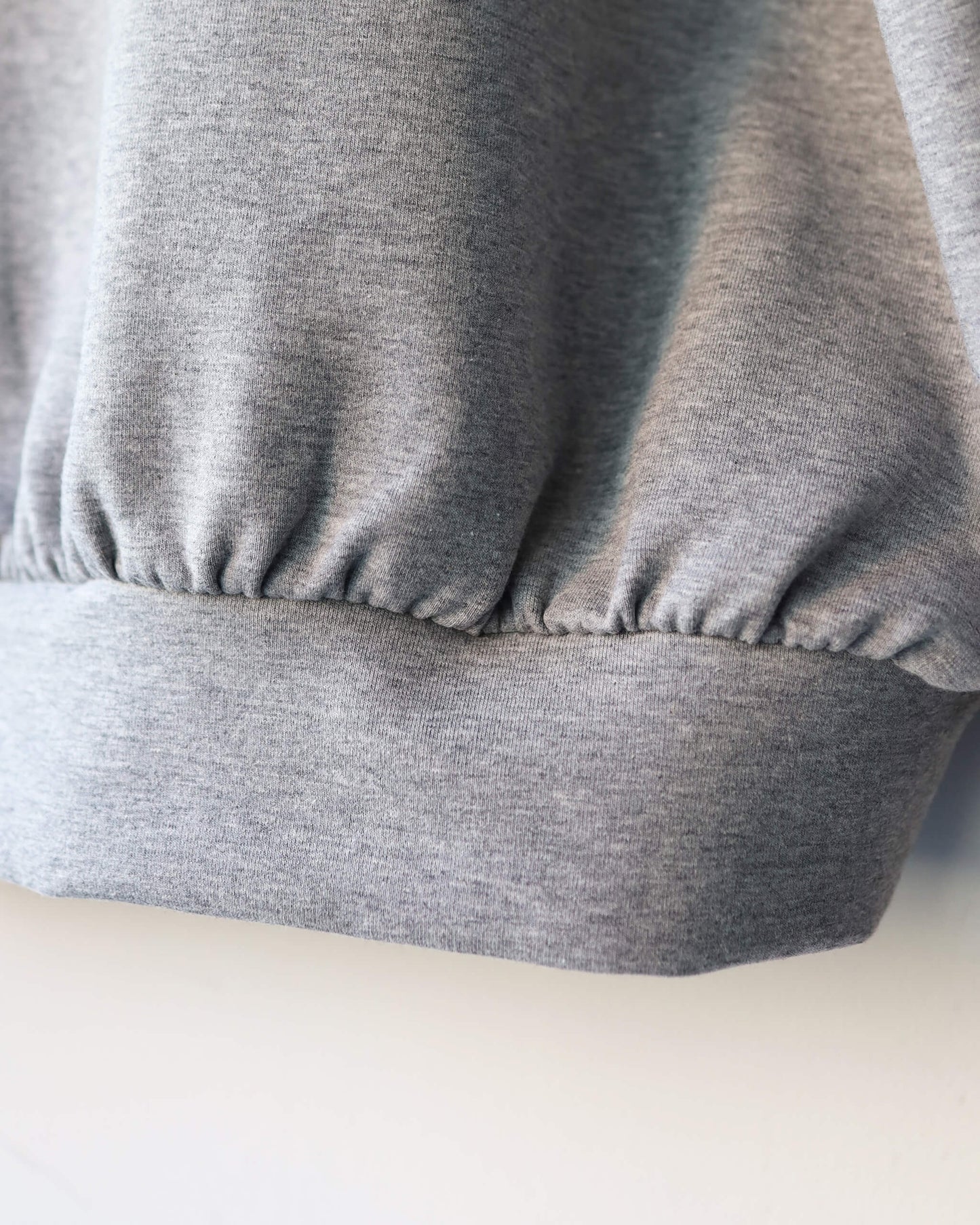 4S ZIP HOOD "HEATHER GRAY"