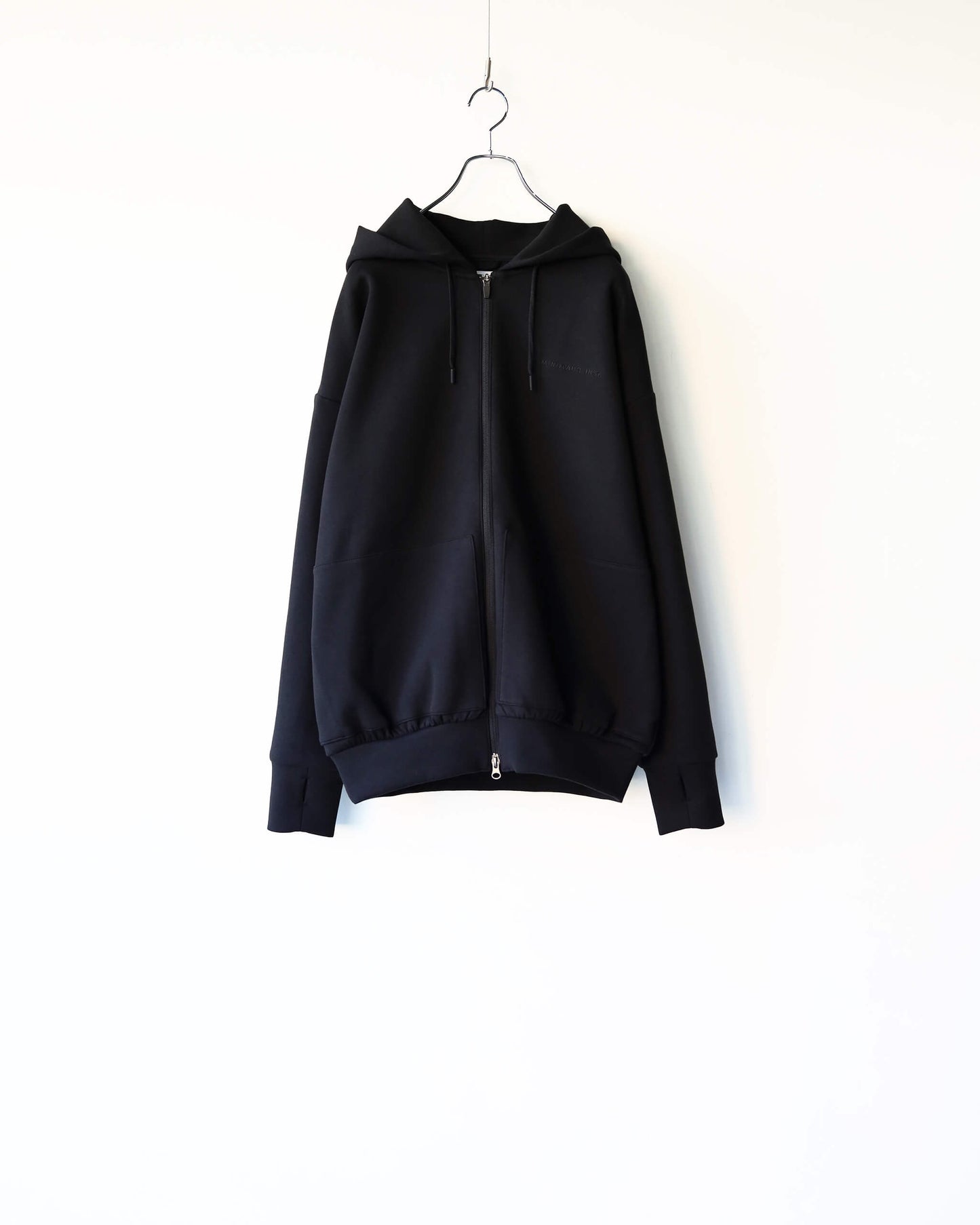 4S ZIP HOOD "BLACK"