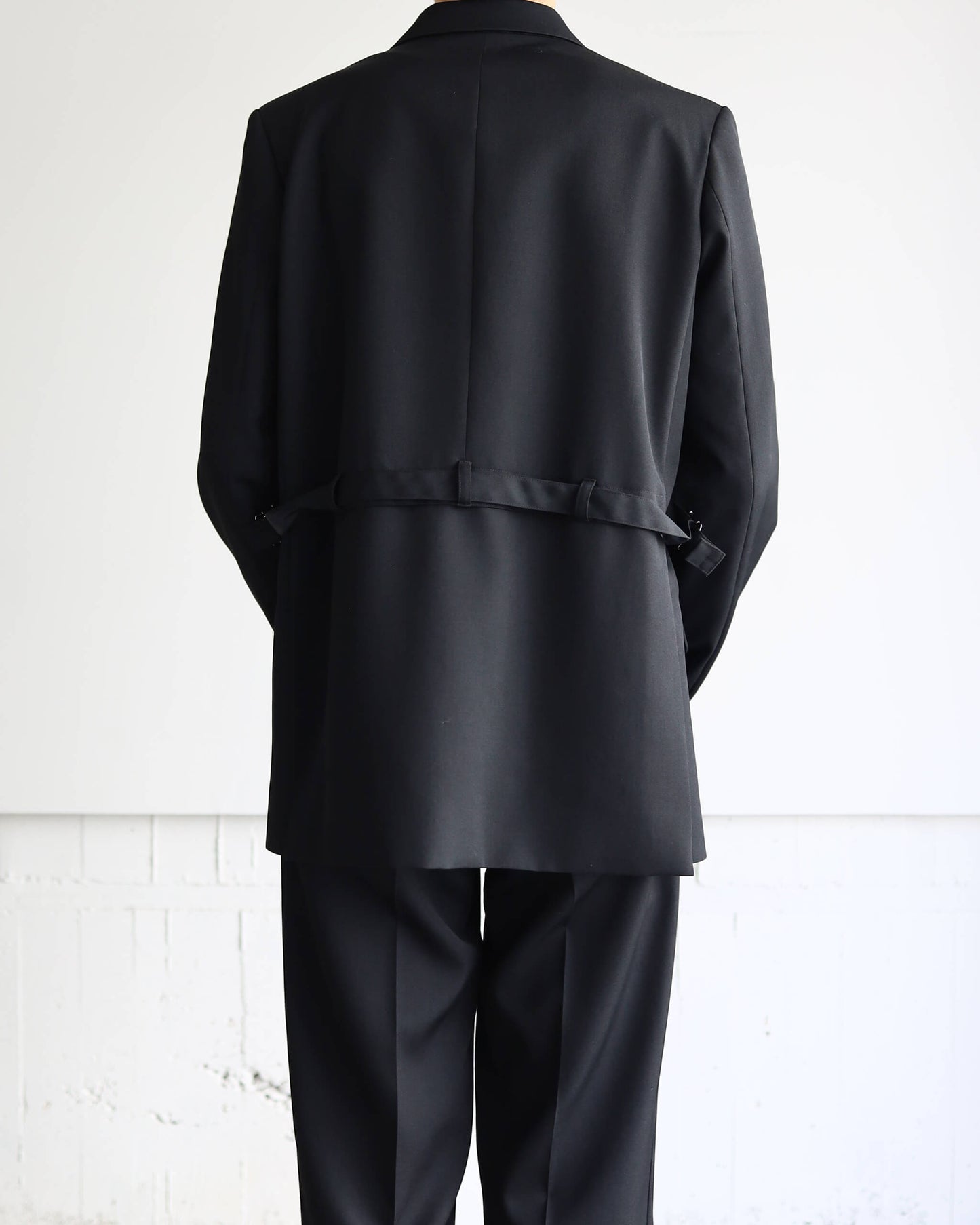 SUITING DEACON JACKET "Bk"