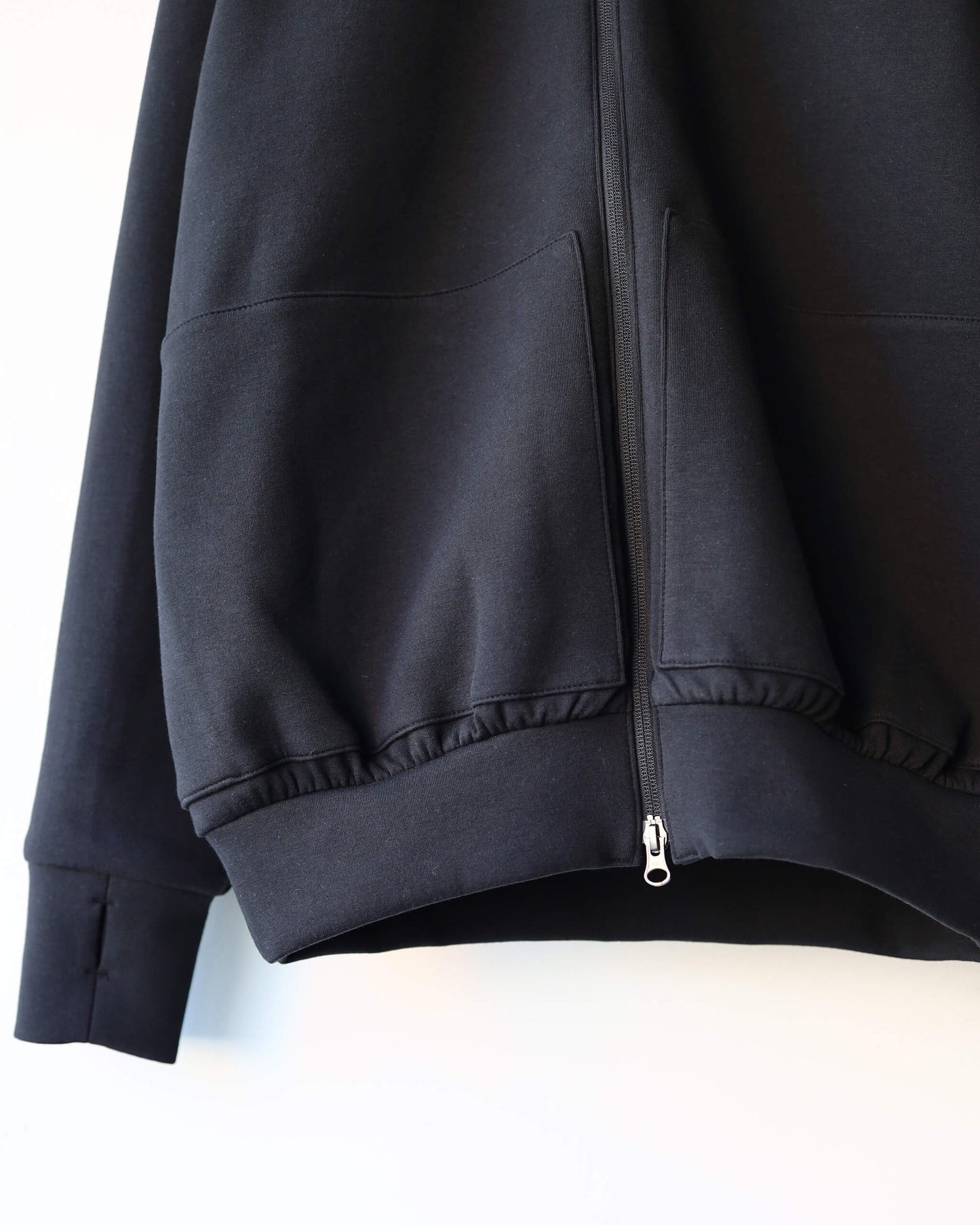 4S ZIP HOOD "BLACK"