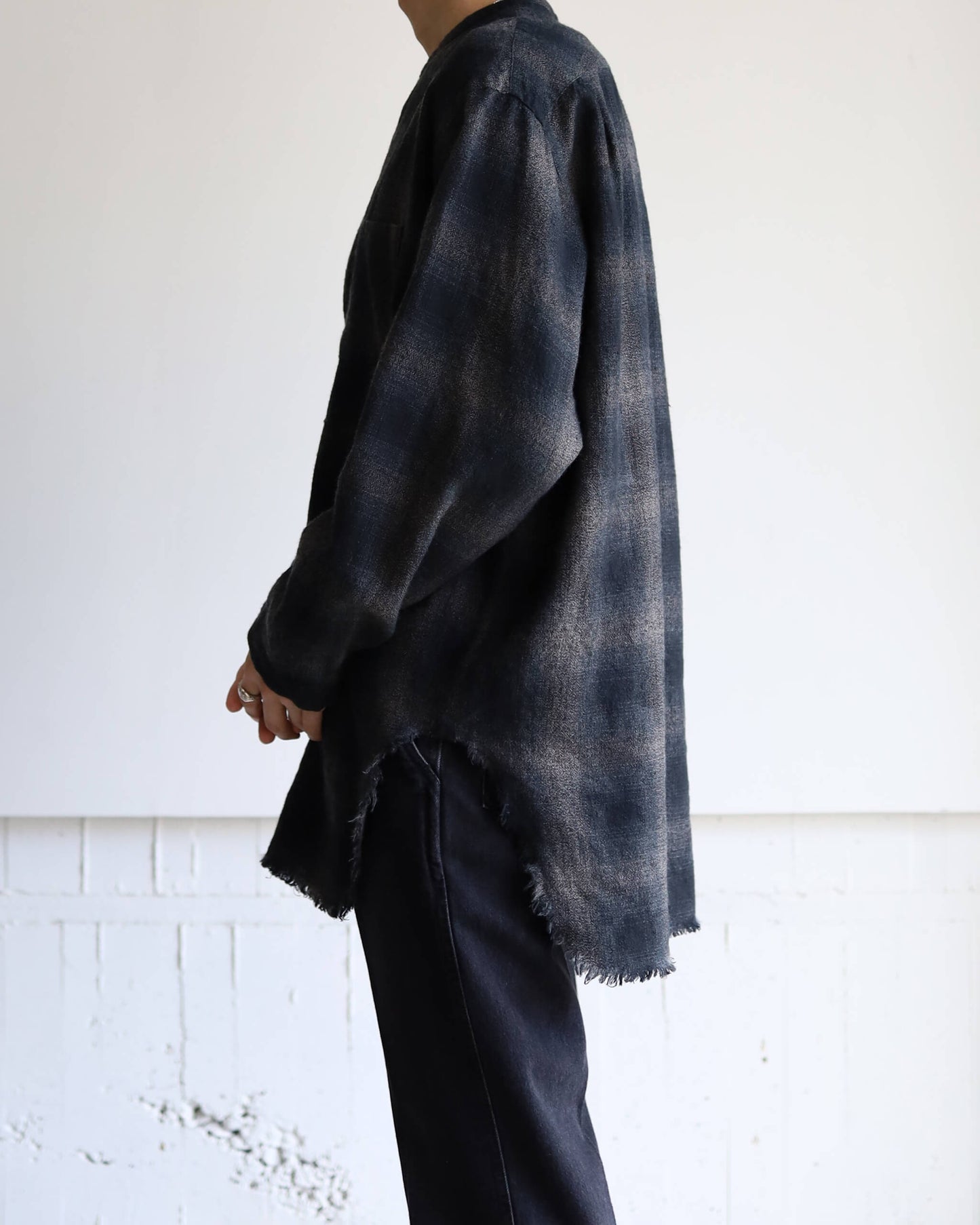 OMBRE CHECK SKIPPER BLOUSE "OMBRE CHECK"