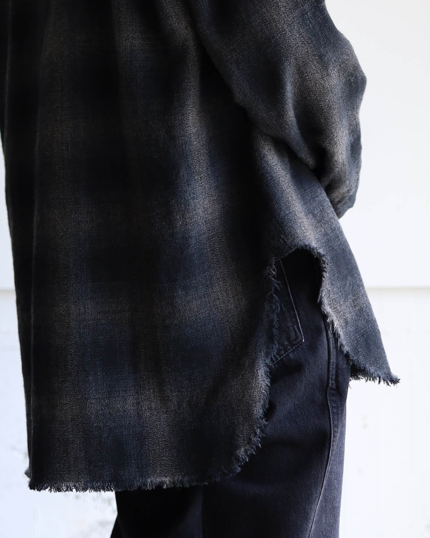 OMBRE CHECK SKIPPER BLOUSE "OMBRE CHECK"