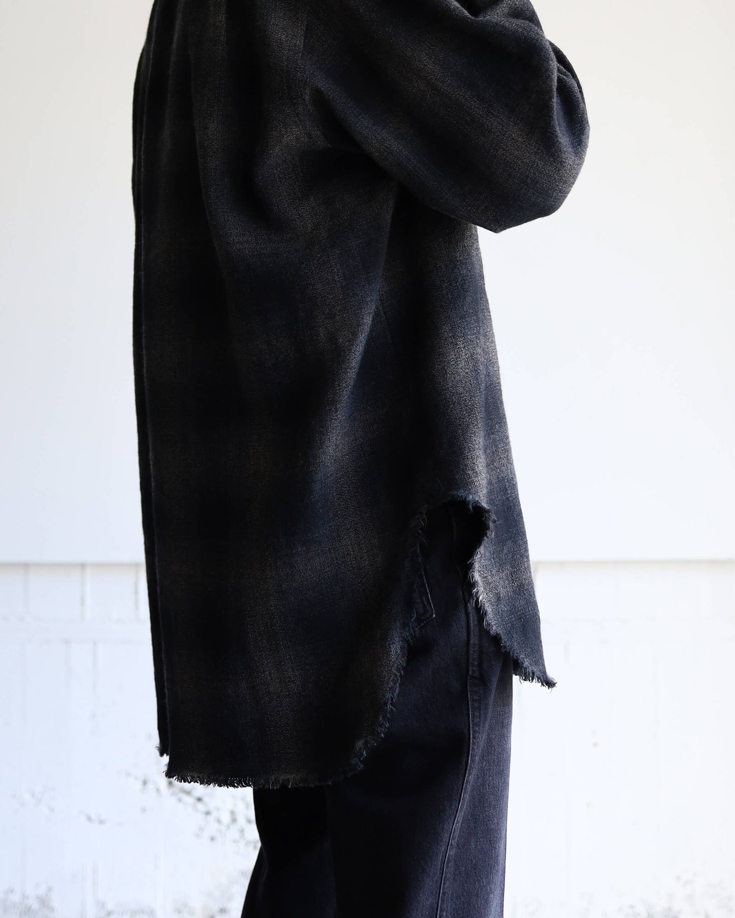 OMBRE CHECK SKIPPER BLOUSE "OMBRE CHECK"