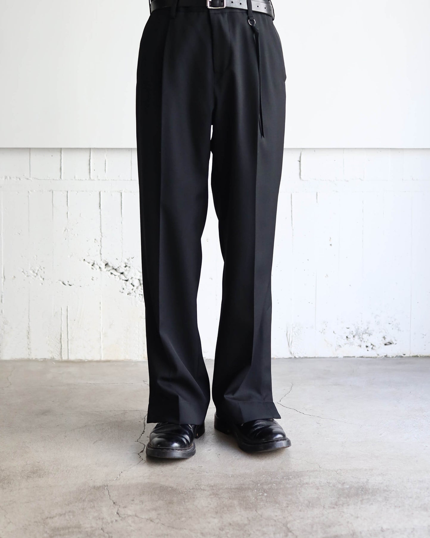 SUITING 98 SLACKS "Bk"